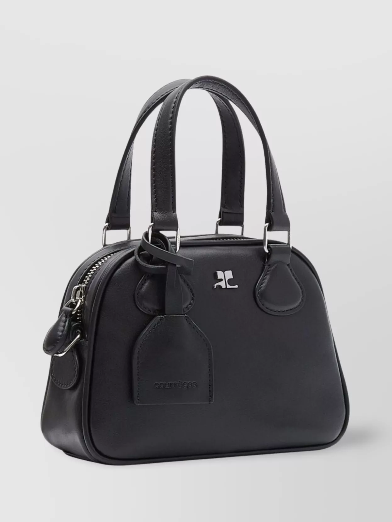 Courrèges Mini Bora Logo Shoulder Bag