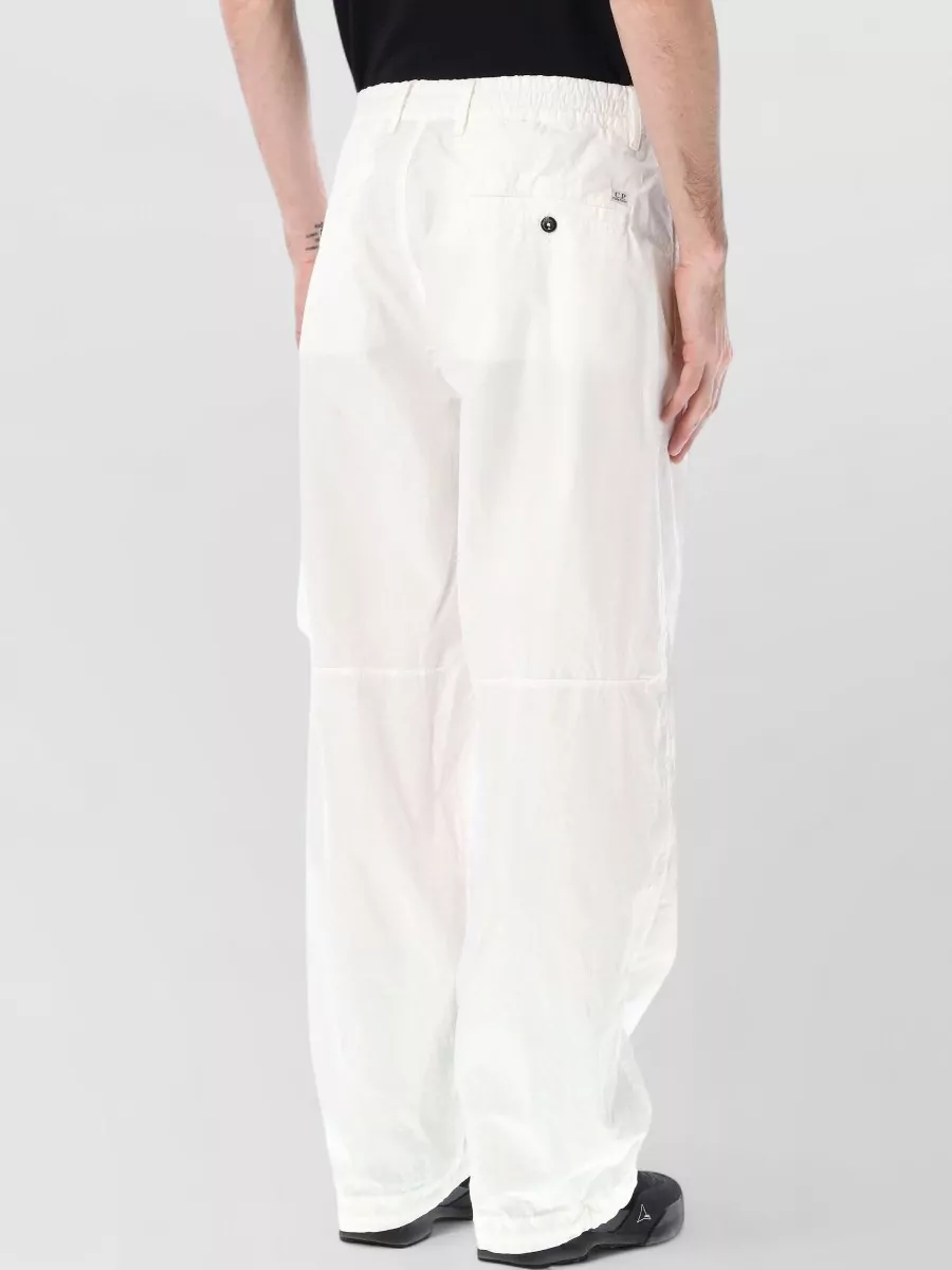 C.p. Company Cargo Trousers Microreps Fabric Back And Side Pockets