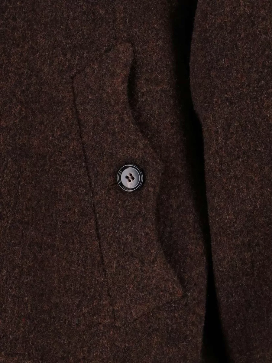 Burberry Casual Jacket With Folded Collar And Long Sleeves