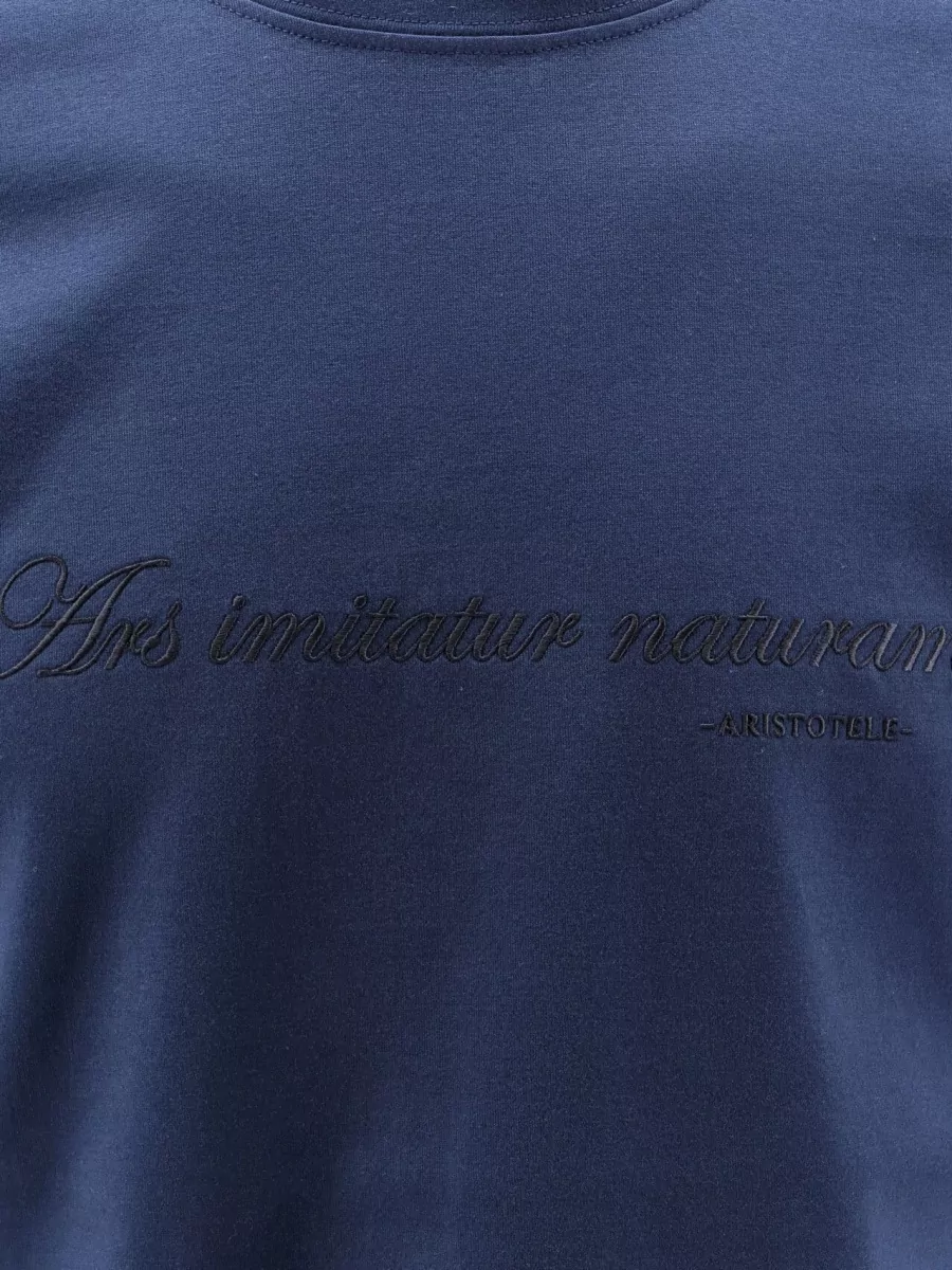 Brunello Cucinelli Cotton Regular-Fit Embroidered T-Shirt