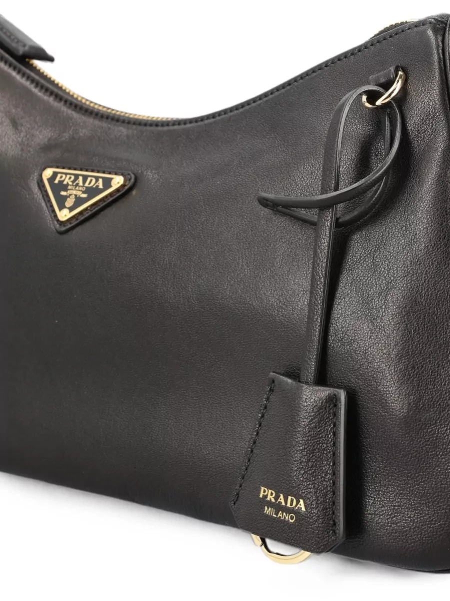 Prada Na Nappa Leather Shoulder Bag