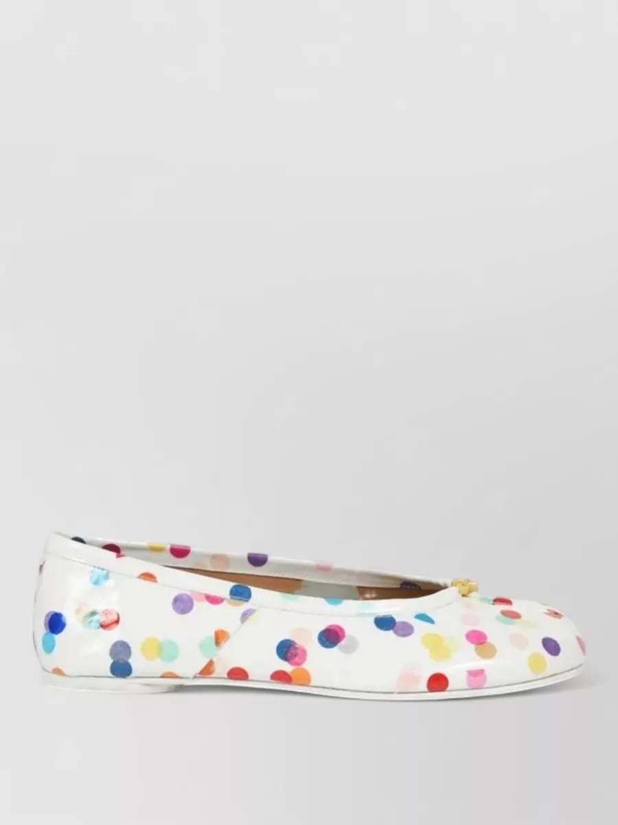 Maison Margiela Printed Tabi Ballerina Shoes