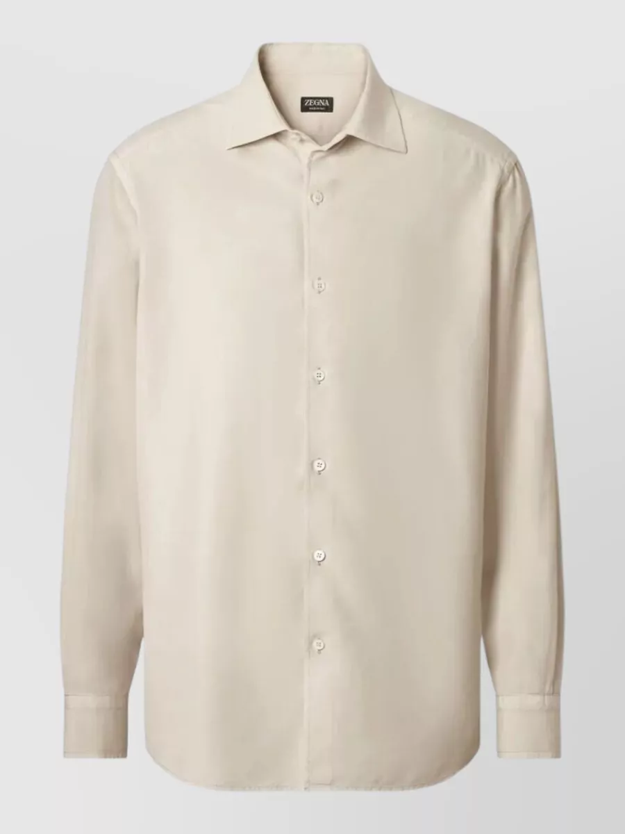 Zegna silk shirt