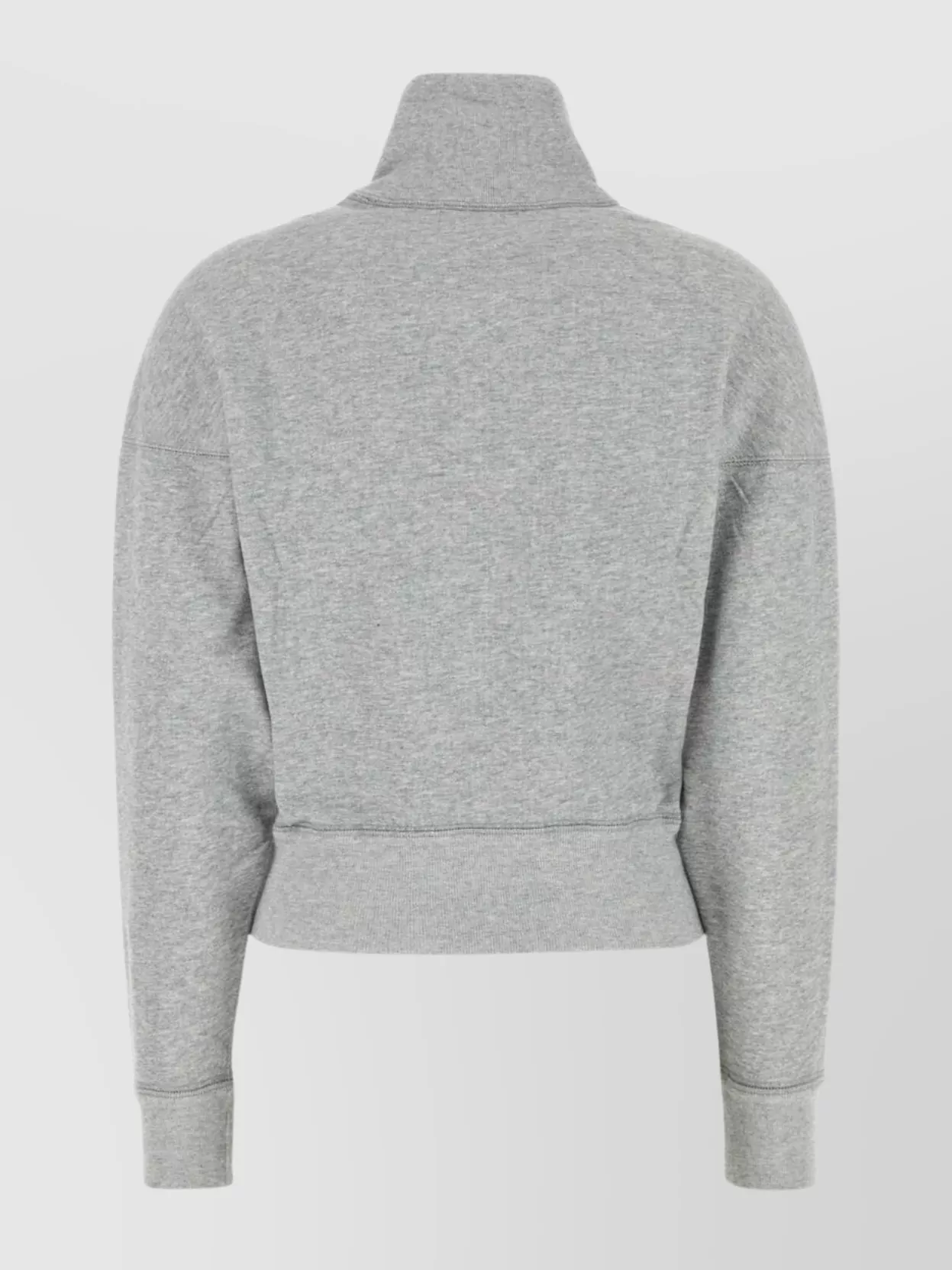 ISABEL MARANT ÉTOILE COTTON BLEND ROSS SWEATSHIRT WITH HIGH COLLAR