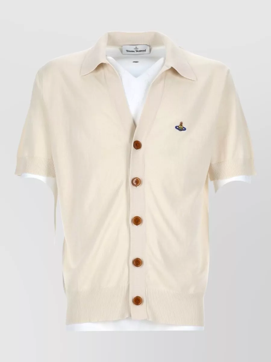 Vivienne Westwood cotton polo cardigan
