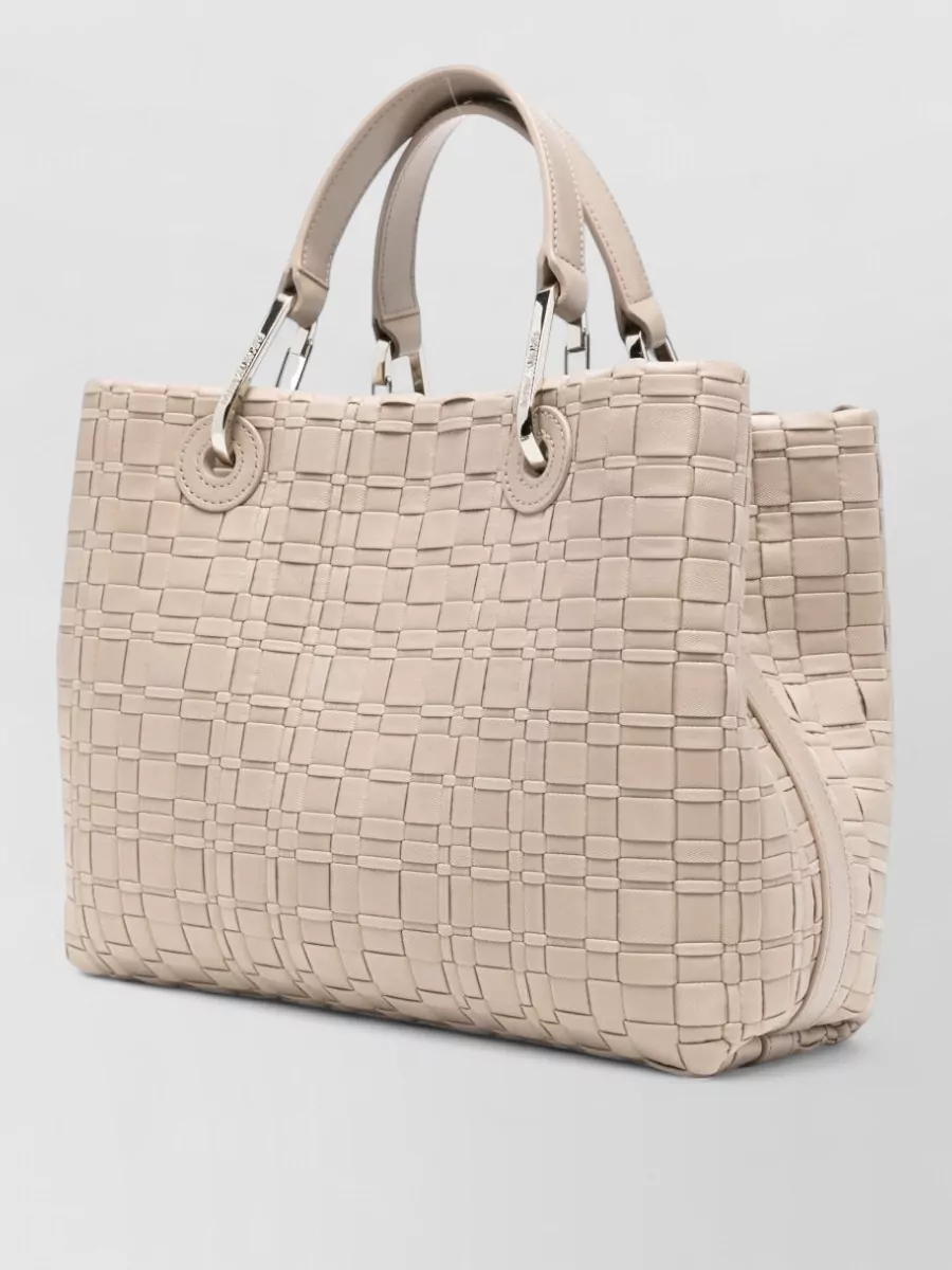 Emporio Armani Woven Shoulder Bag