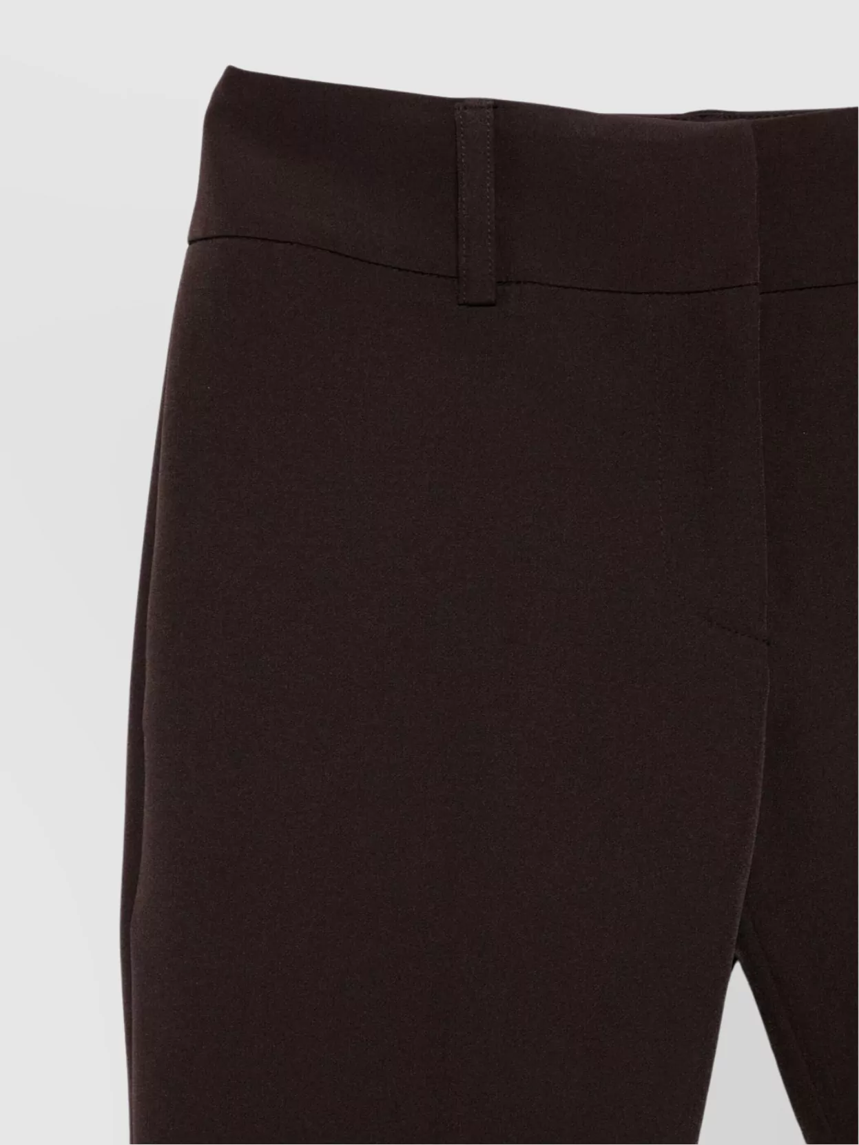 Ermanno Firenze Straight Leg Trousers Belt Loops