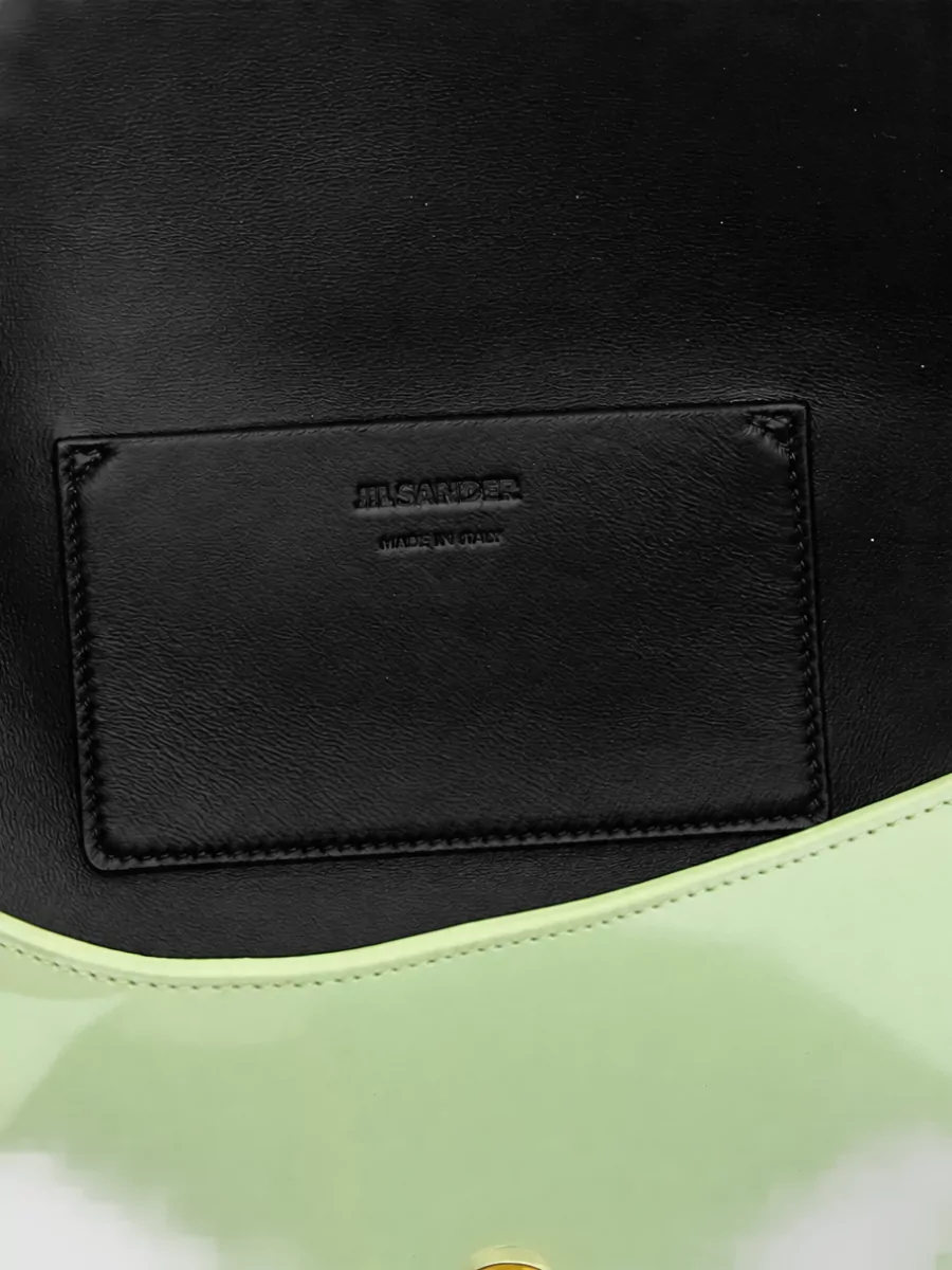Jil Sander Na Leather Clutch Bag