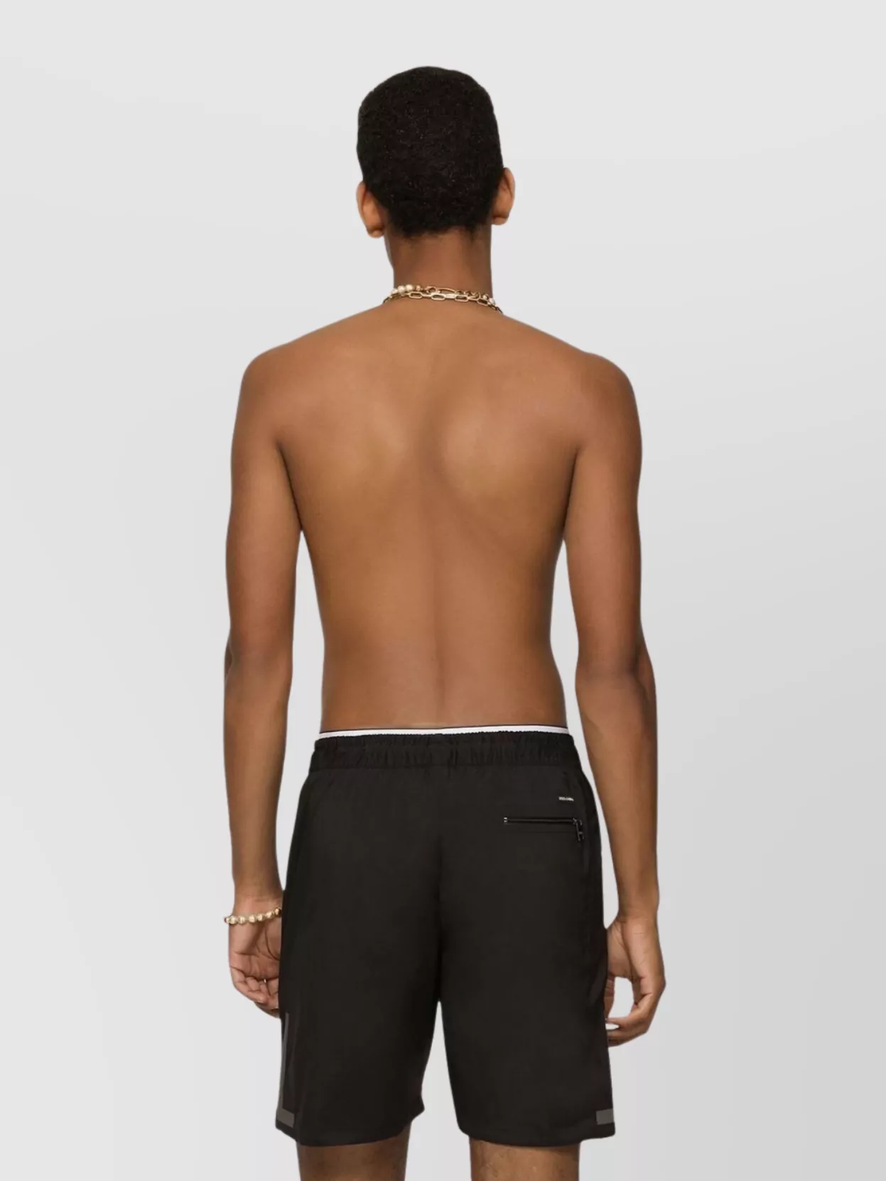 Dolce&Gabbana Medium Swim Trunks Featuring Pockets