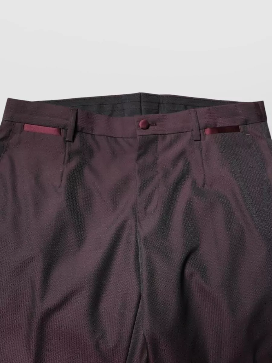 Dolce&Gabbana Silk Slim-Fit Tailored Trousers