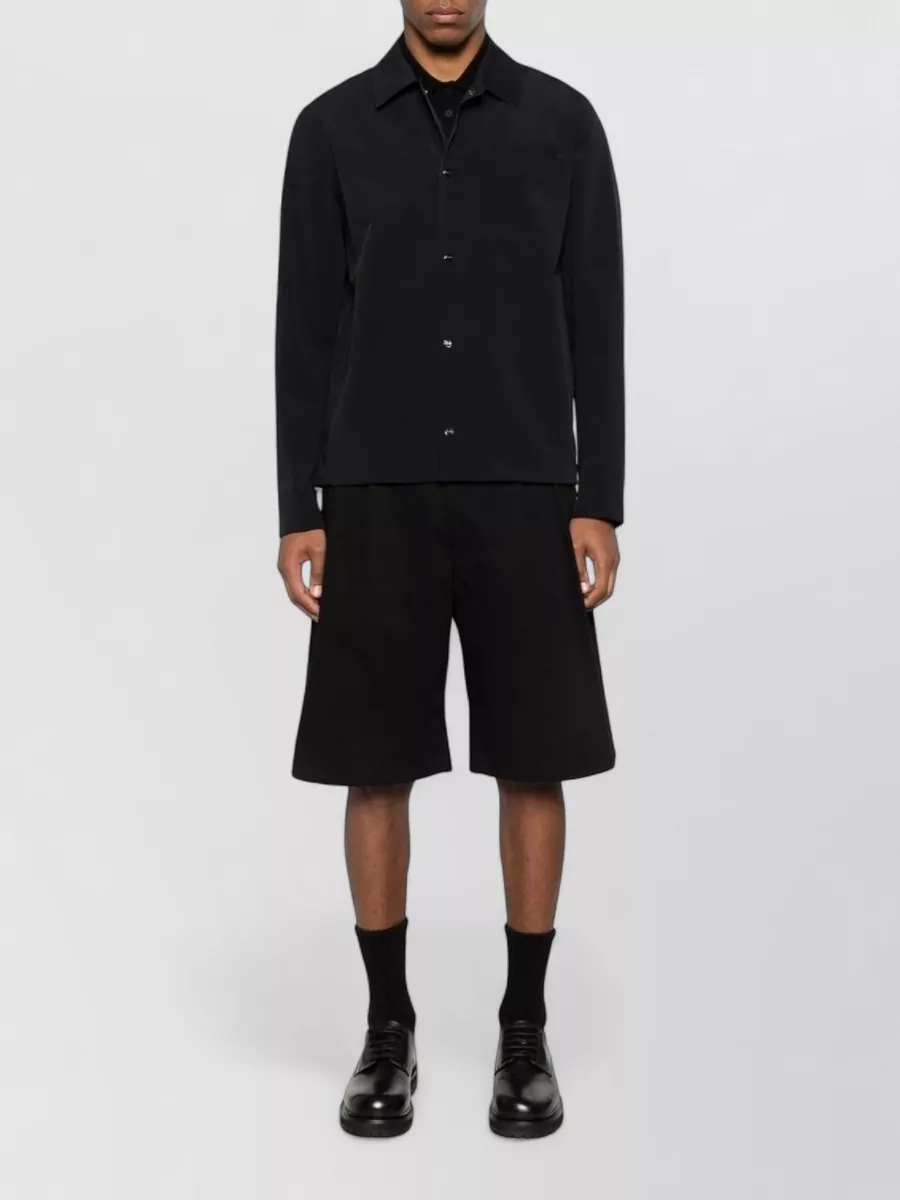 Herno Nylon Long-Sleeve Shirt Jacket