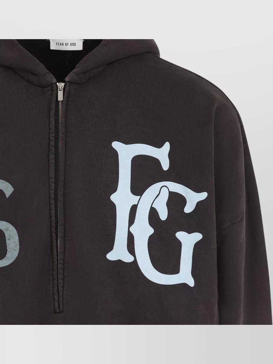 Fear Of God Cotton Zip Hoodie