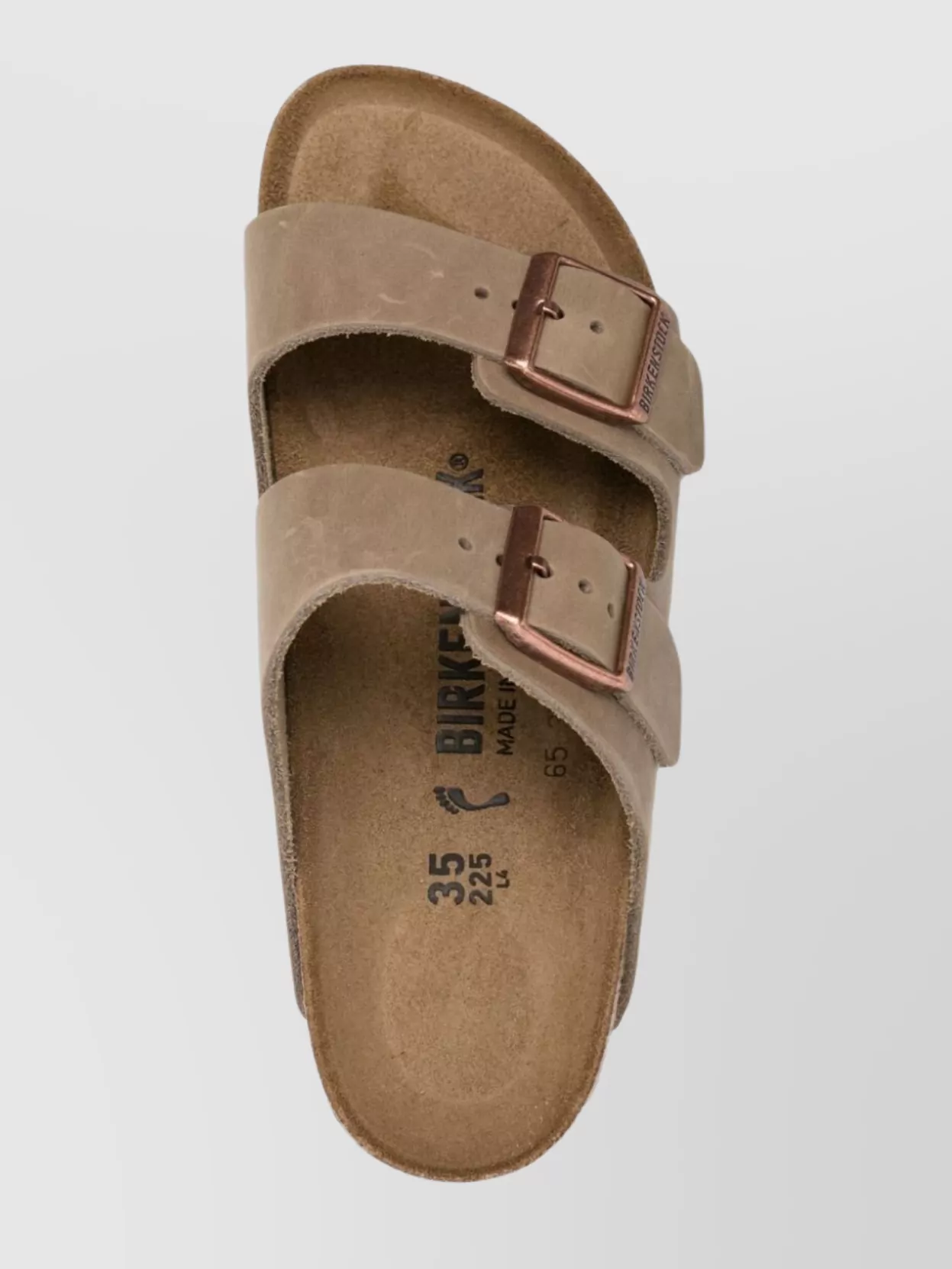 Birkenstock Sandals Arizona Oiled Leather Double Strap