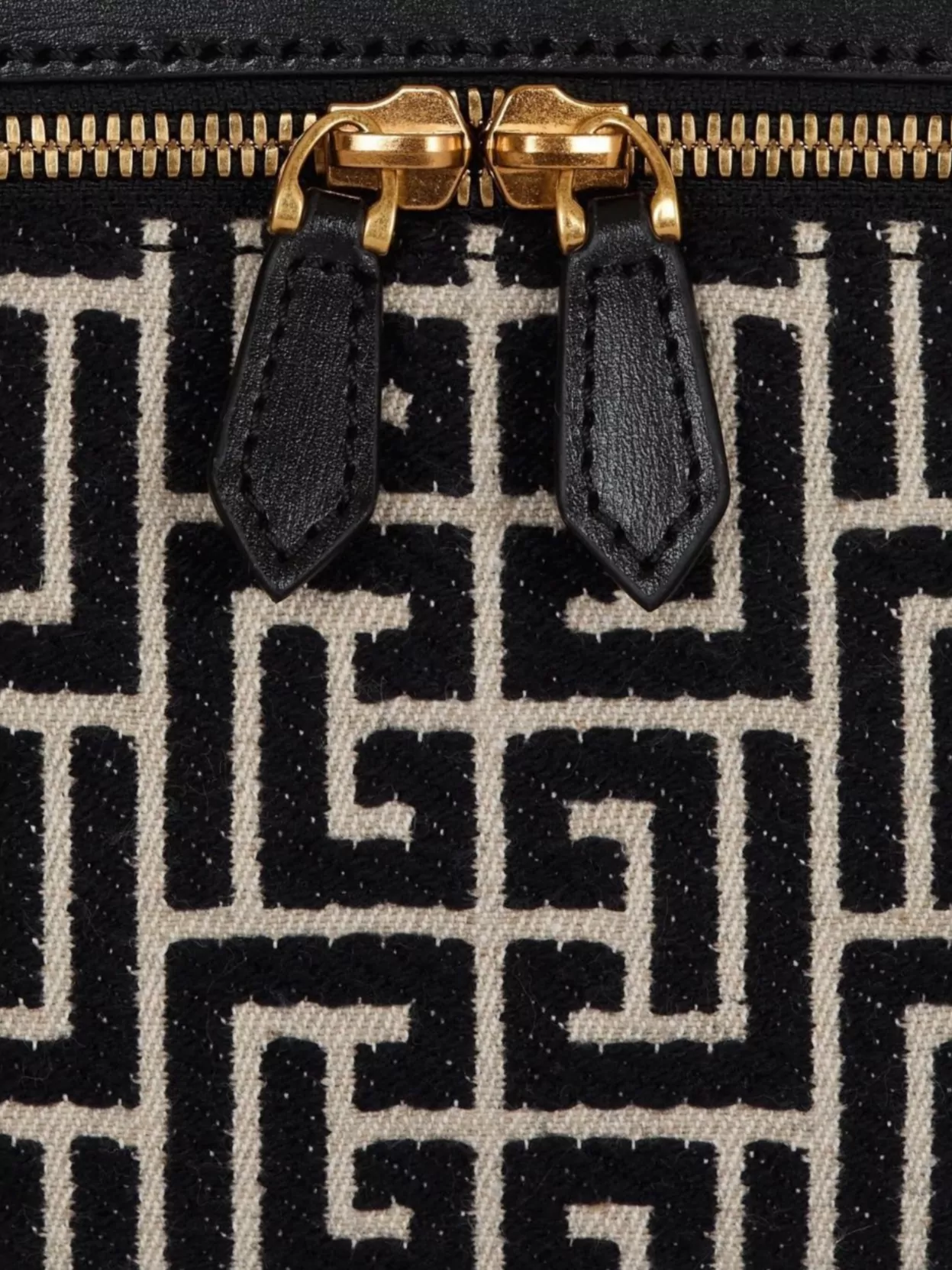Balmain Army Vanity Case Gold Hardware