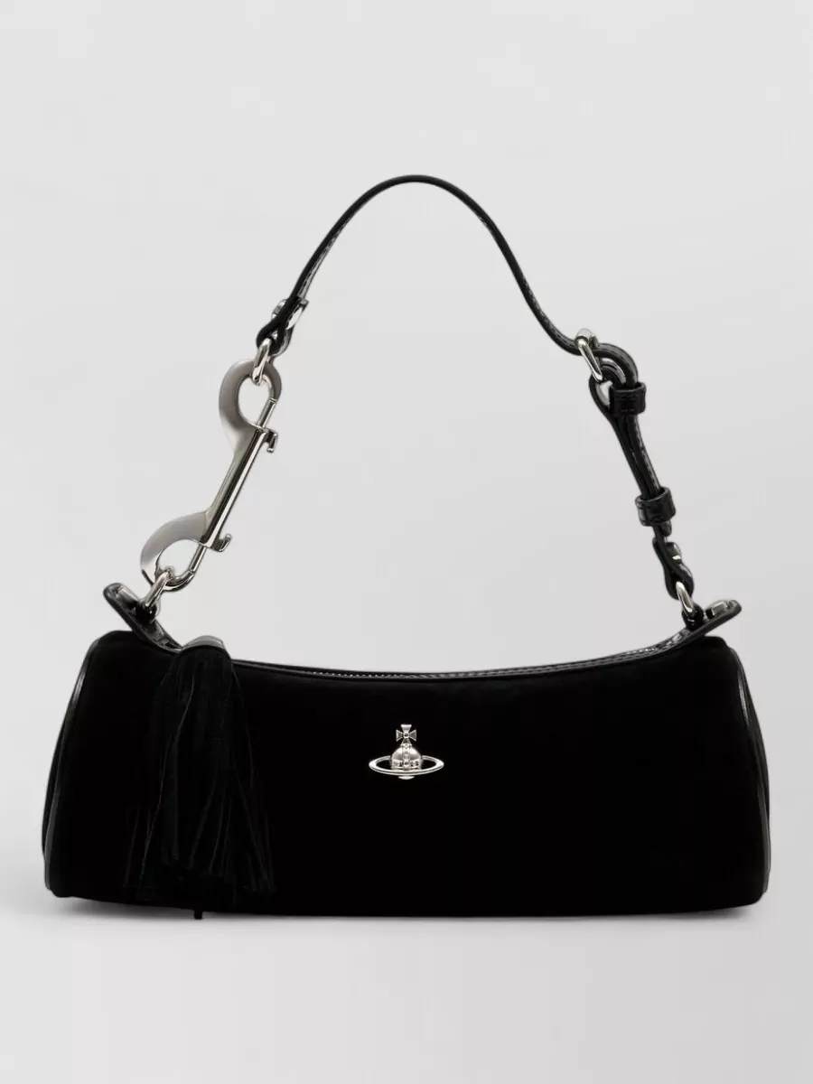 Vivienne Westwood na leather clutch bag