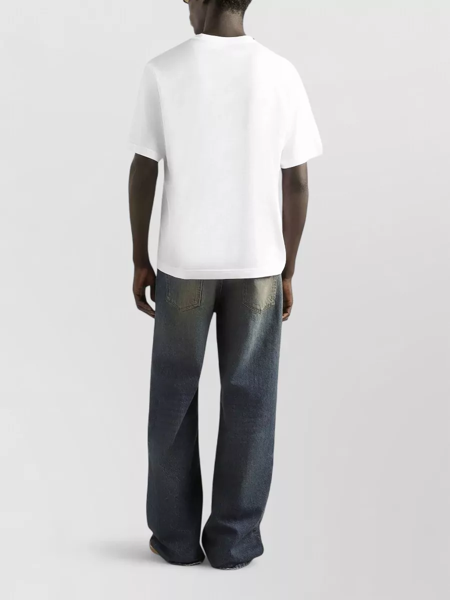 Dolce&Gabbana Relaxed Fit Crew Neck Short Sleeve T-Shirt