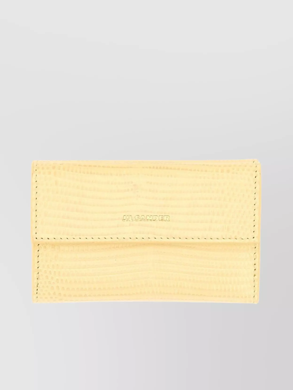 Jil Sander "Small" Embossed Texture Wallet