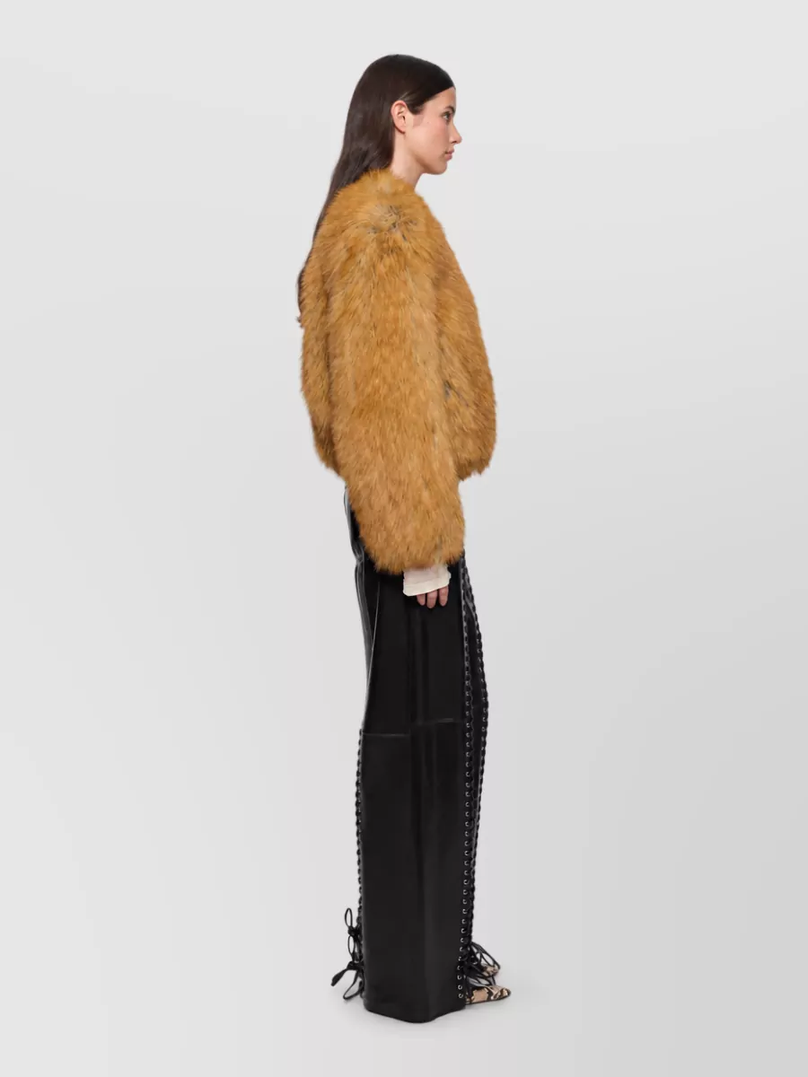 Stand Studio Faux Fur Jacket