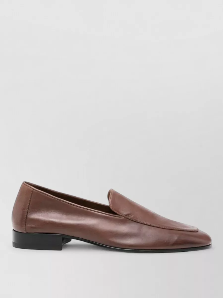 Dries Van Noten Leather Loafers
