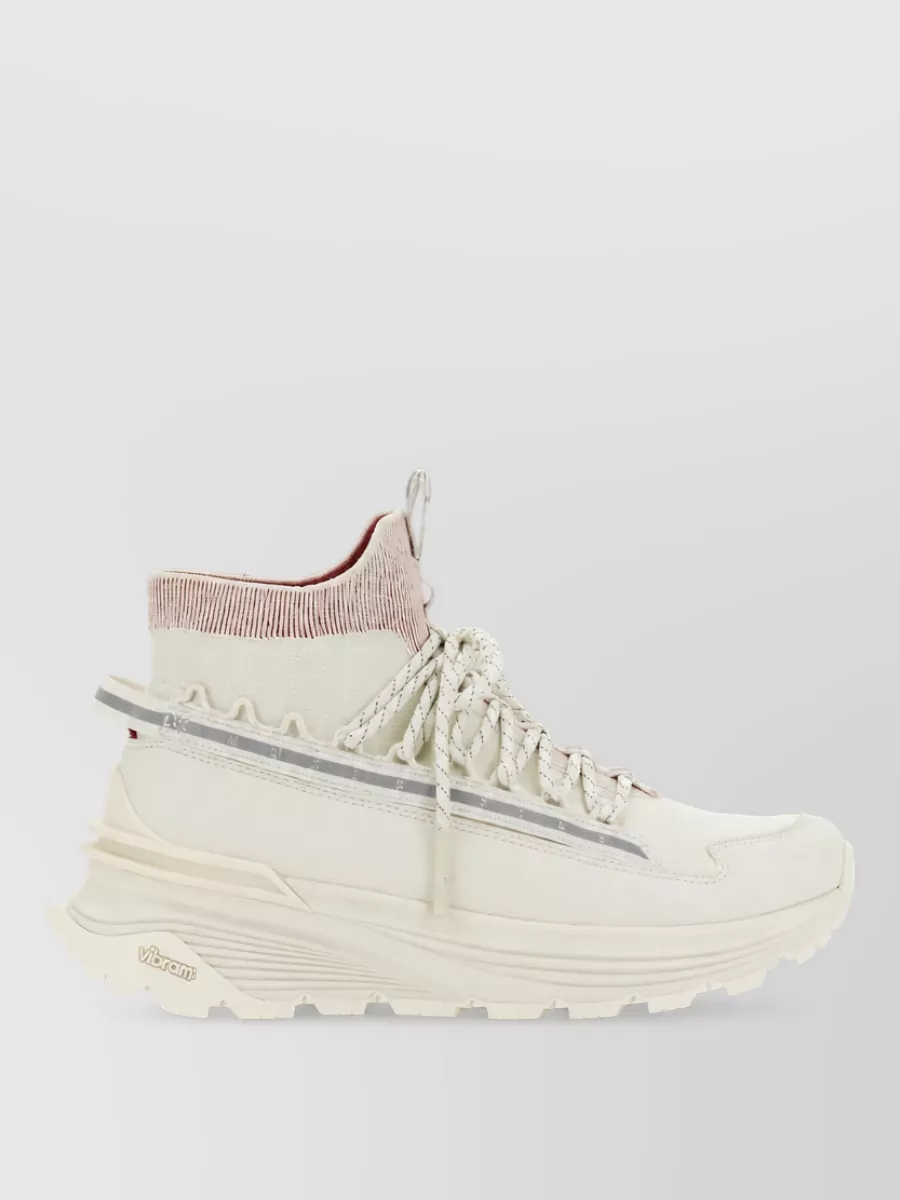 Moncler Leather High-Top Sneakers