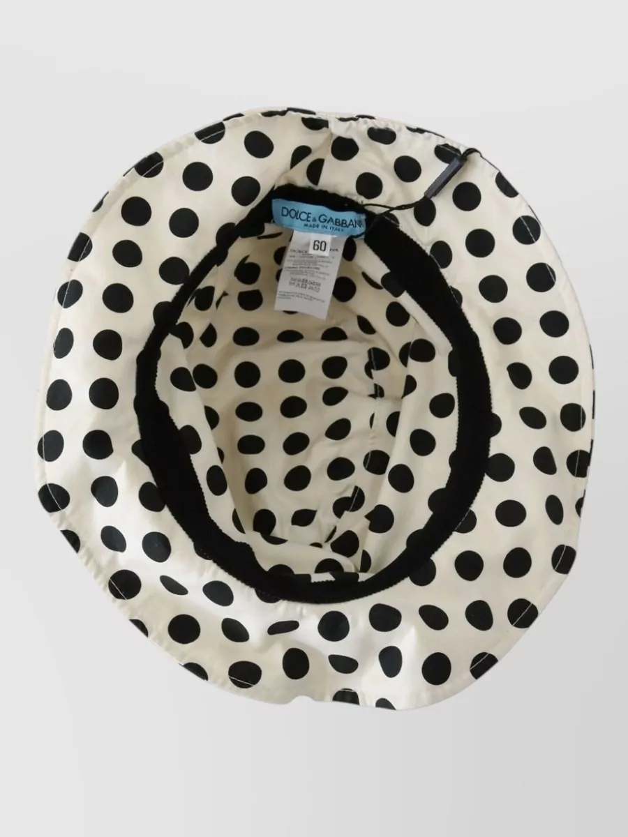 Dolce&Gabbana Polka-Dot Bucket Hat