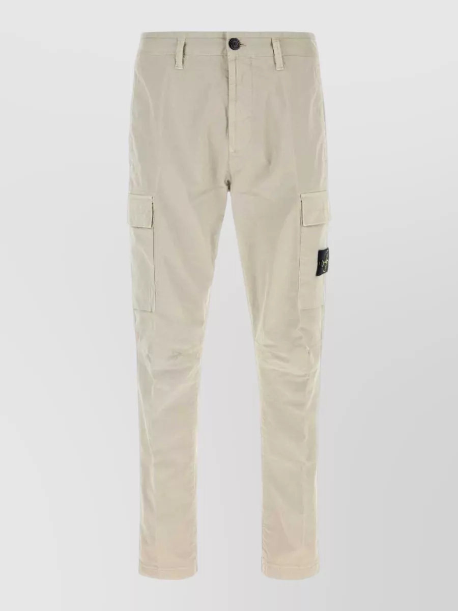 Stone Island Straight-Leg Cargo Trousers