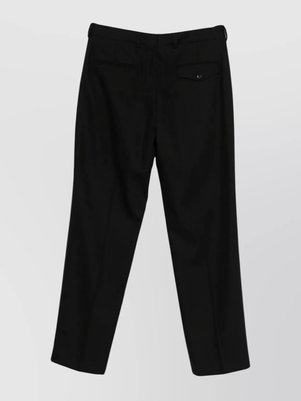 Paul Smith Tailored Trousers With Belt Loops And Pockets In Black
