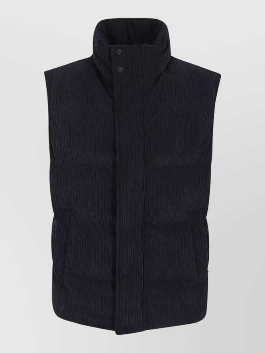 Herno corduroy padded gilet