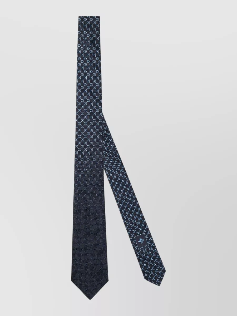 Gucci silk jacquard tie