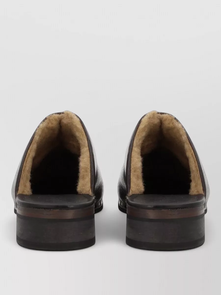 Our Legacy Flat Sole Sandals Round Toe Studs