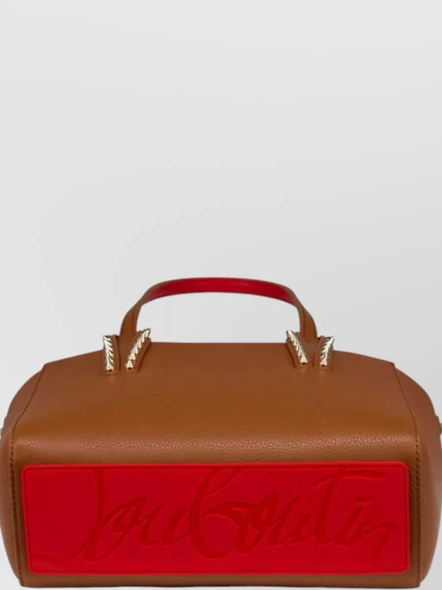 Christian Louboutin Cabata Mini Leather Studded Tote Bag