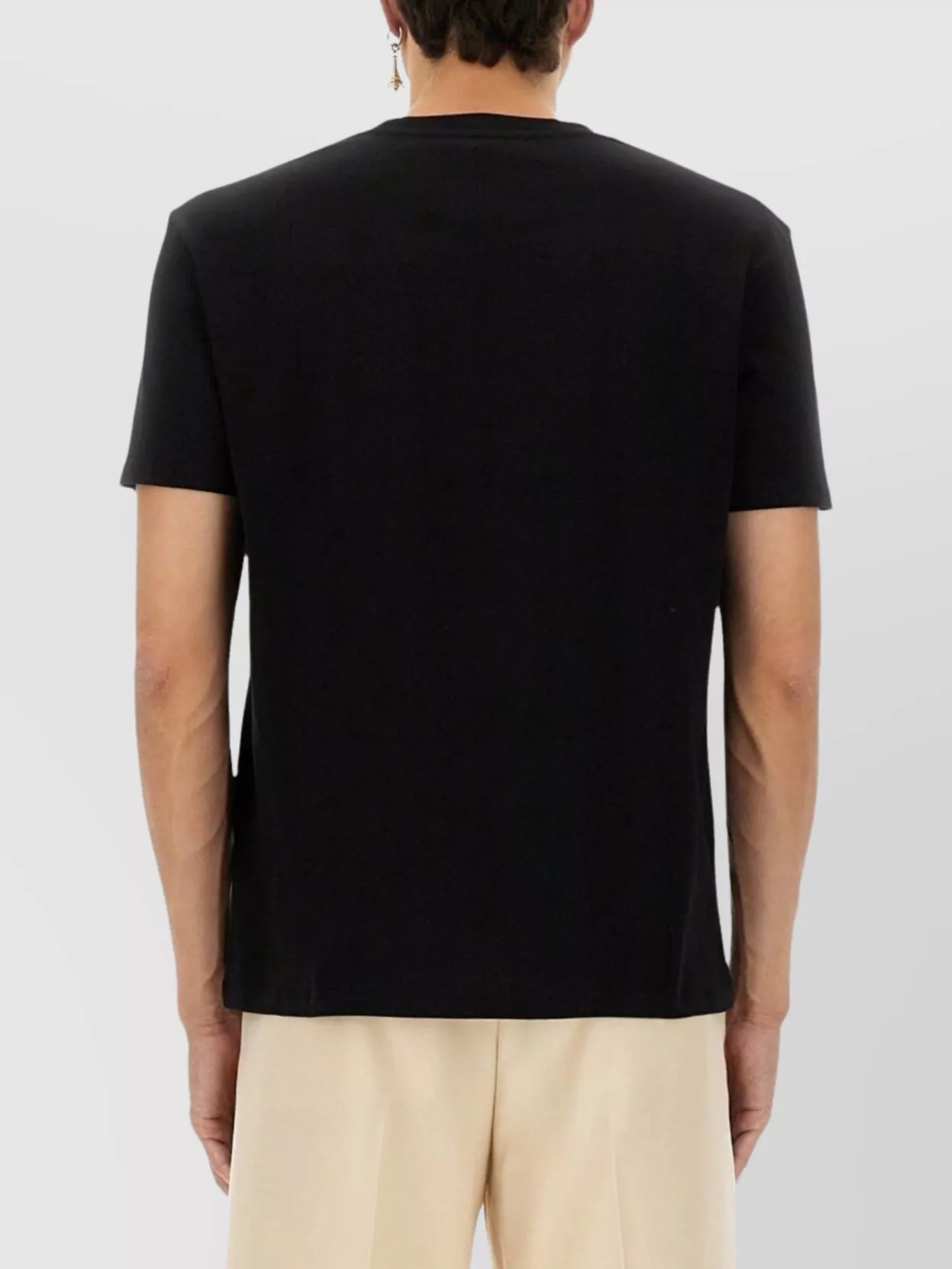 Valentino Crew Neck T-Shirt Short Sleeves Signature Vlogo