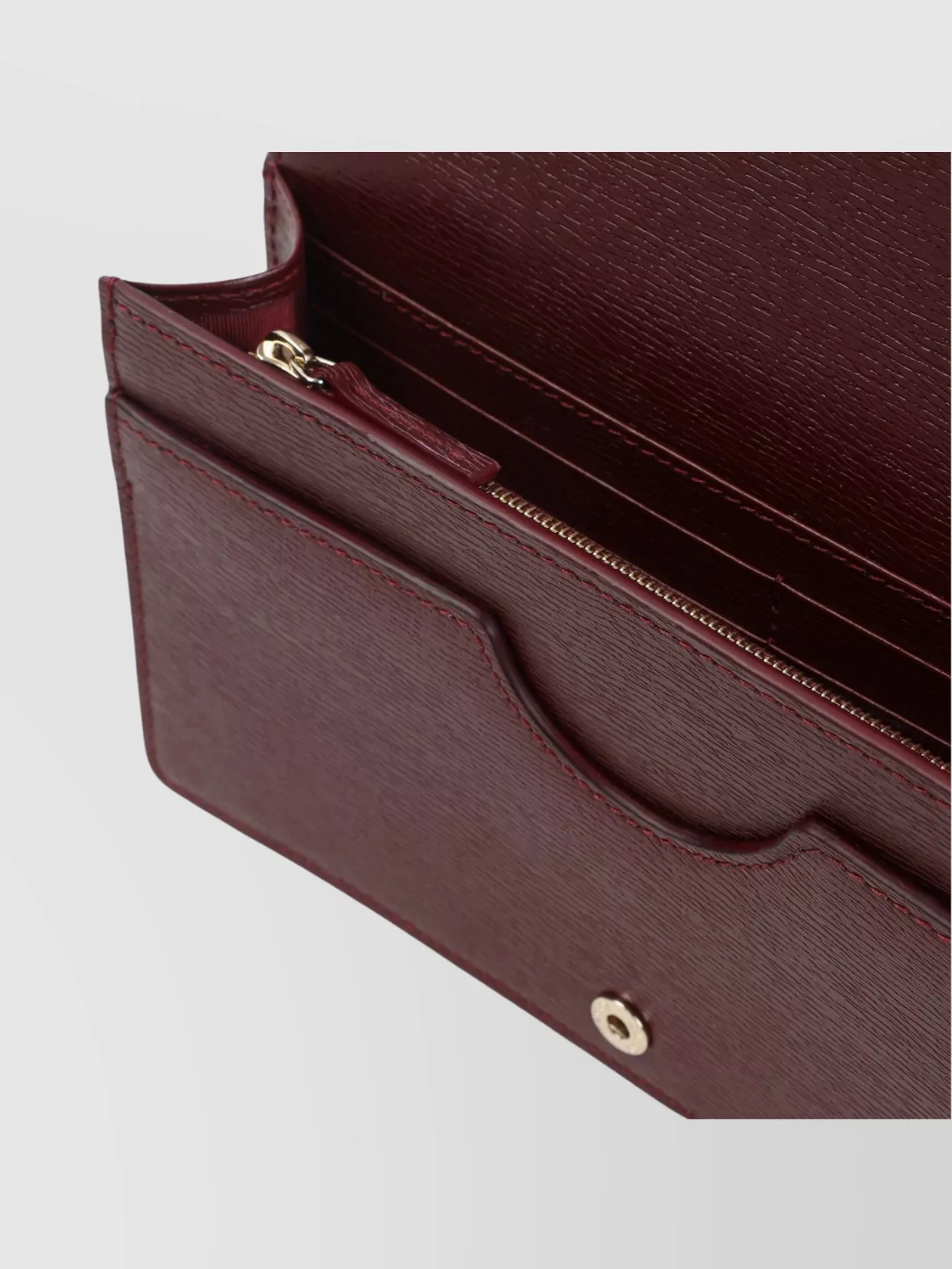 Gucci Chain Wallet Detachable Strap In Brown