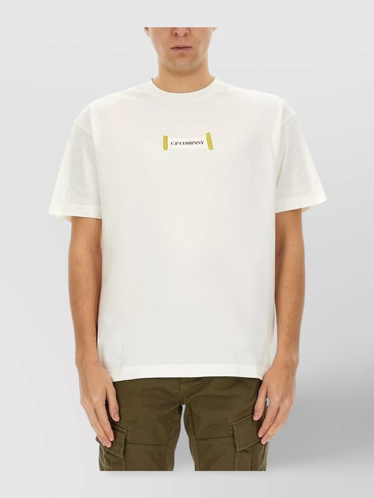 C.p. Company Logo Crew Neck T-Shirt