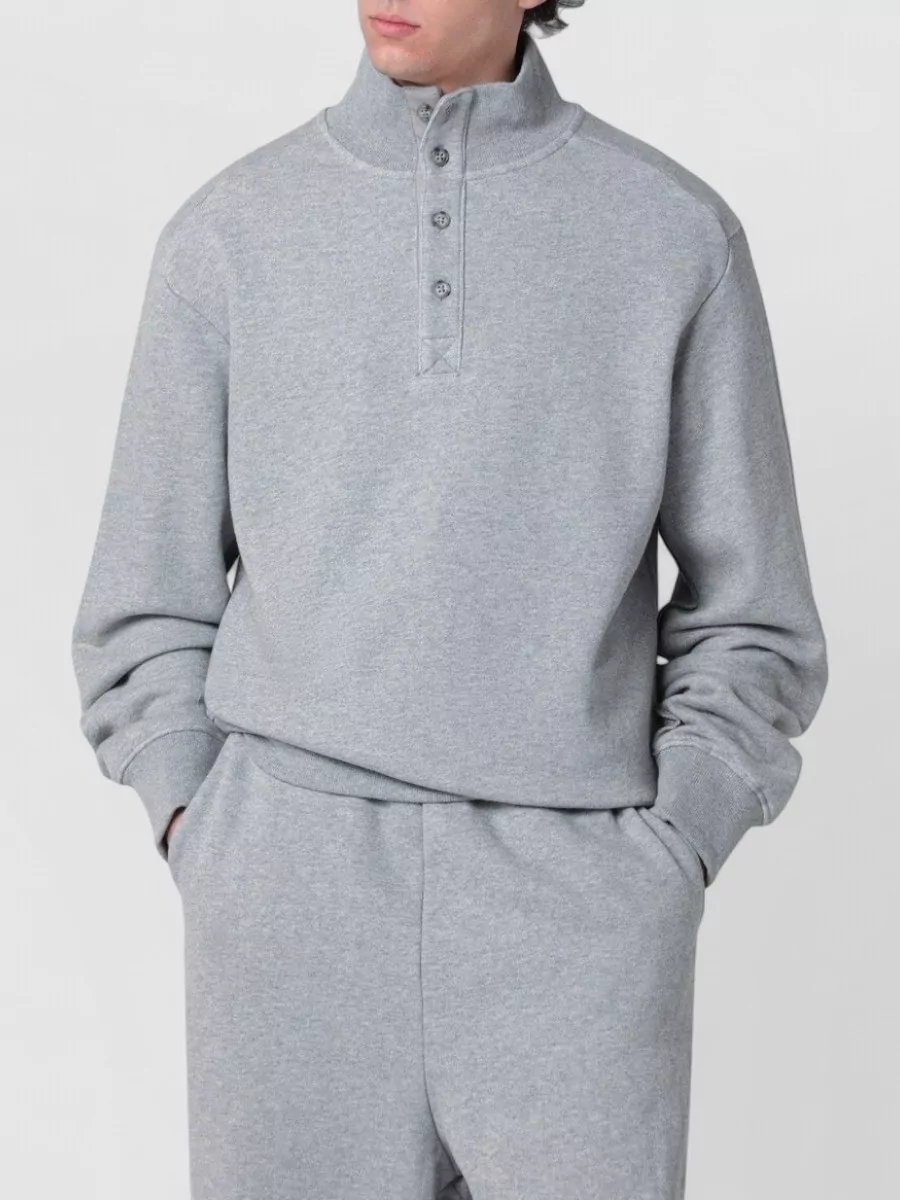 Entire Studios cotton buttoned sweatshirt