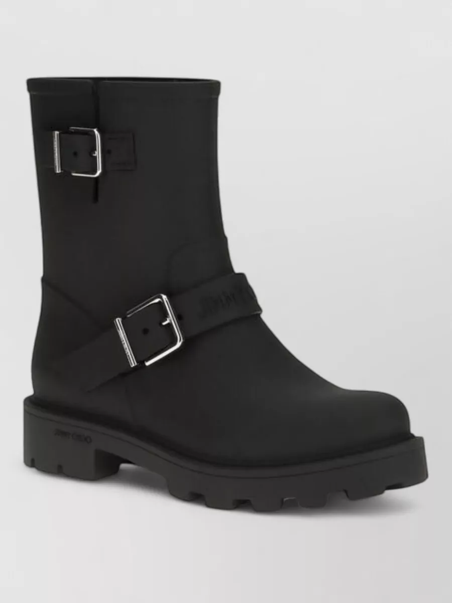 Jimmy Choo polyurethane rain boots