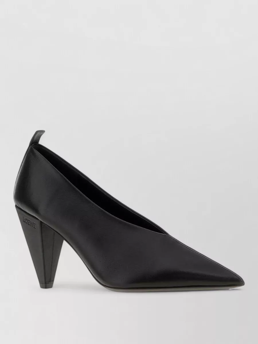 Loewe leather pumps