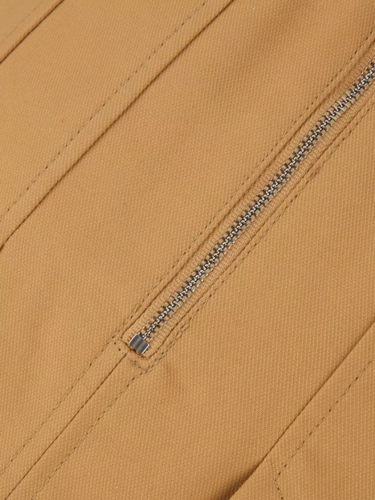 Shop Dion Lee Mini Skirt In Stretch Cotton In Brown