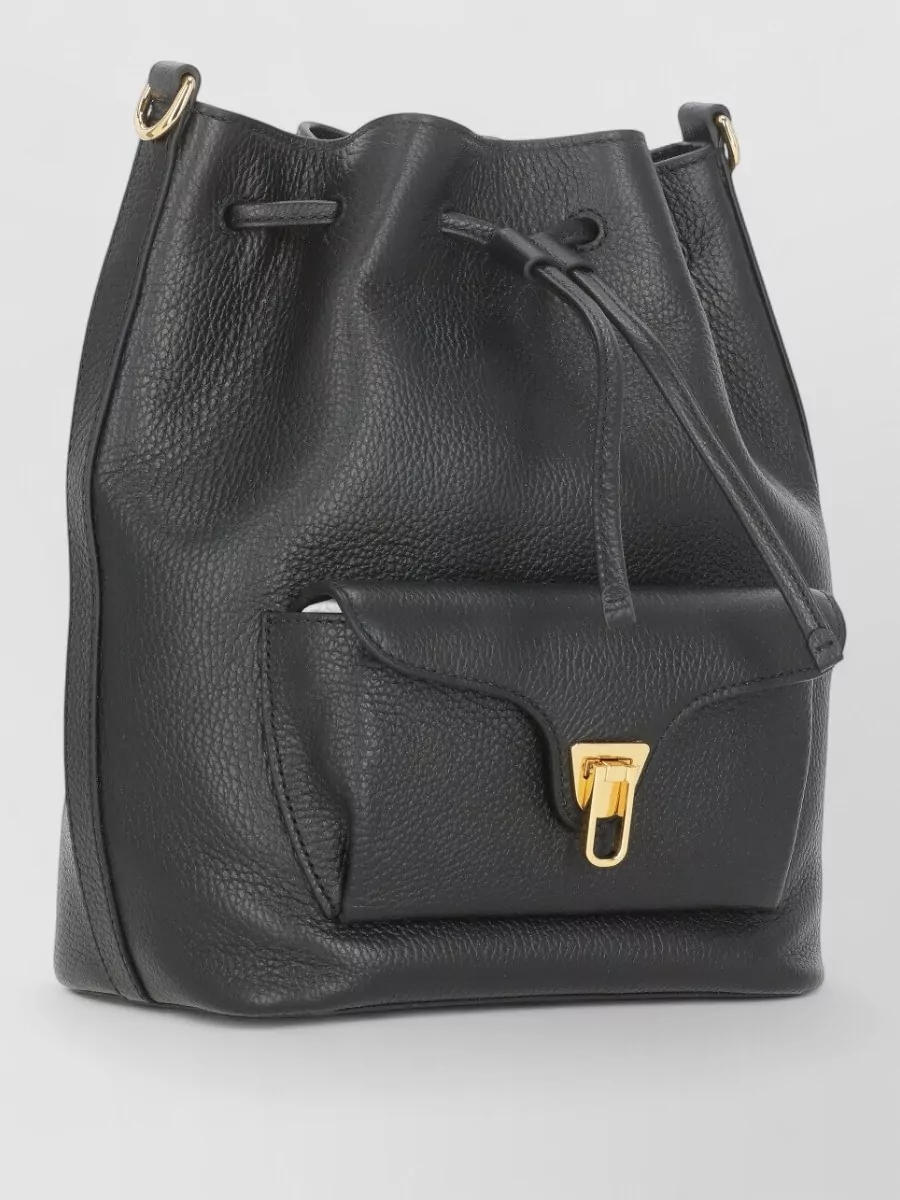 Coccinelle Leather Bucket Shoulder Bag