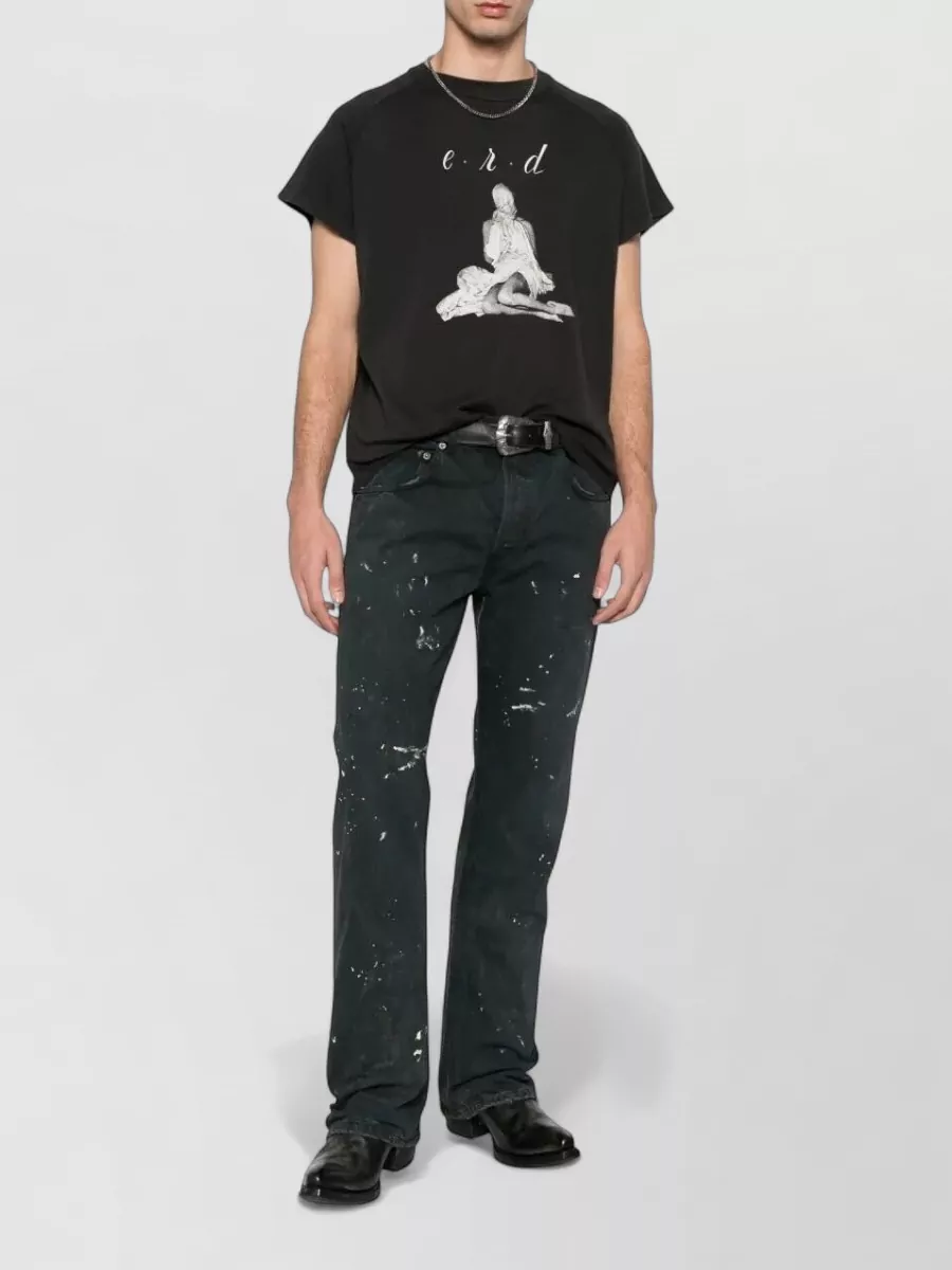 Enfants Riches Deprimes Zurich 64 Straight Leg Denim Trousers
