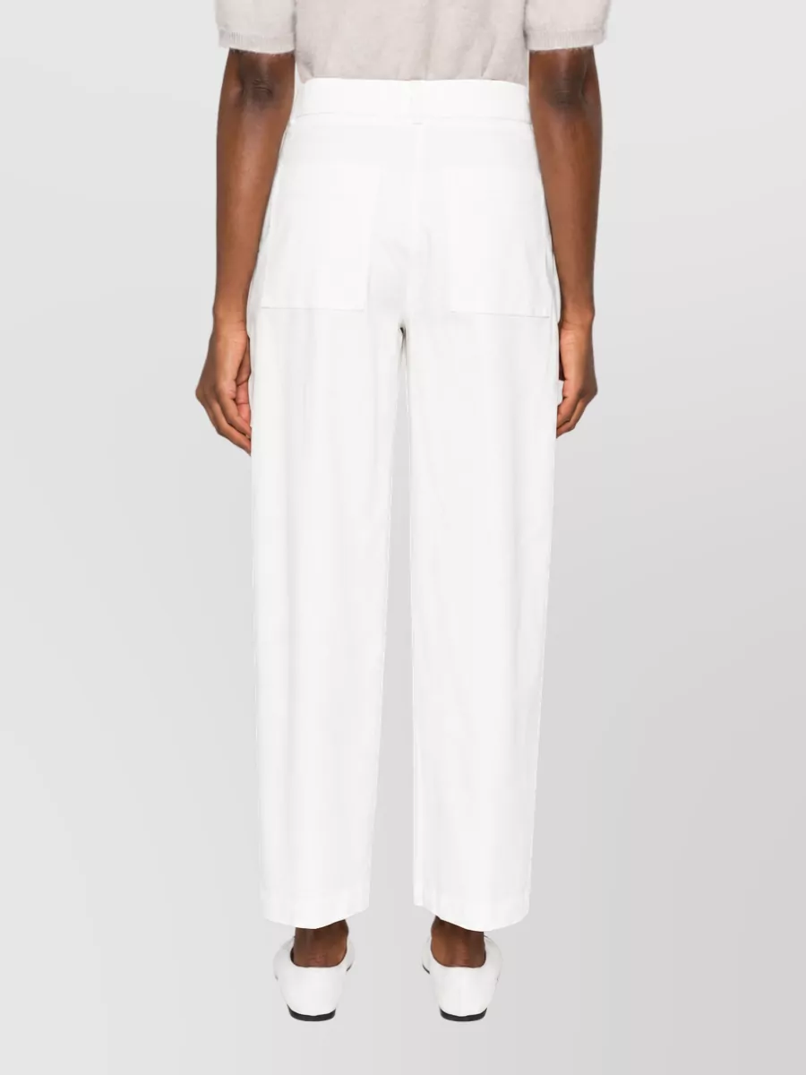 Via Masini 80 Pleated Wide-Leg Trousers