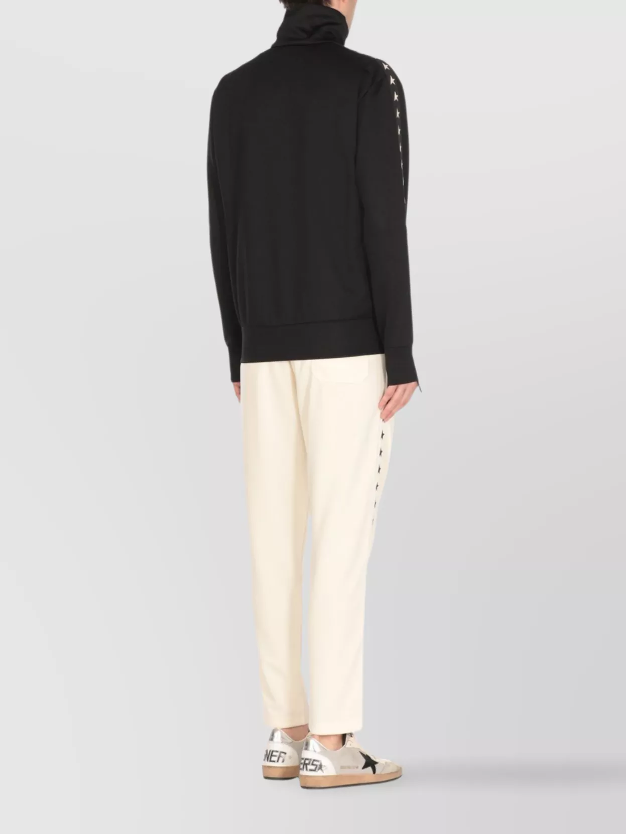 Golden Goose High Neck Logoed Sweatshirt