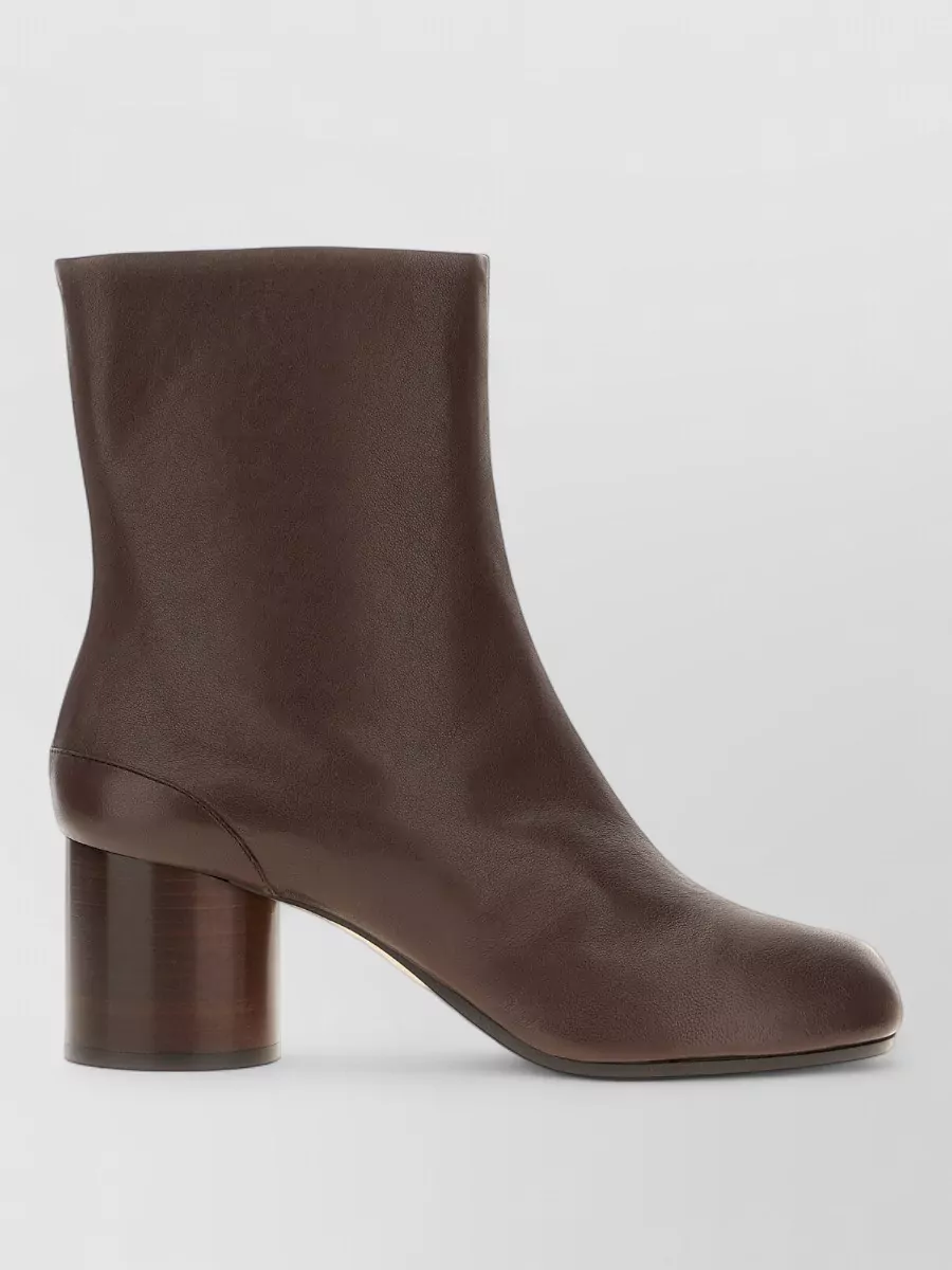 Maison Margiela leather tabi ankle boots