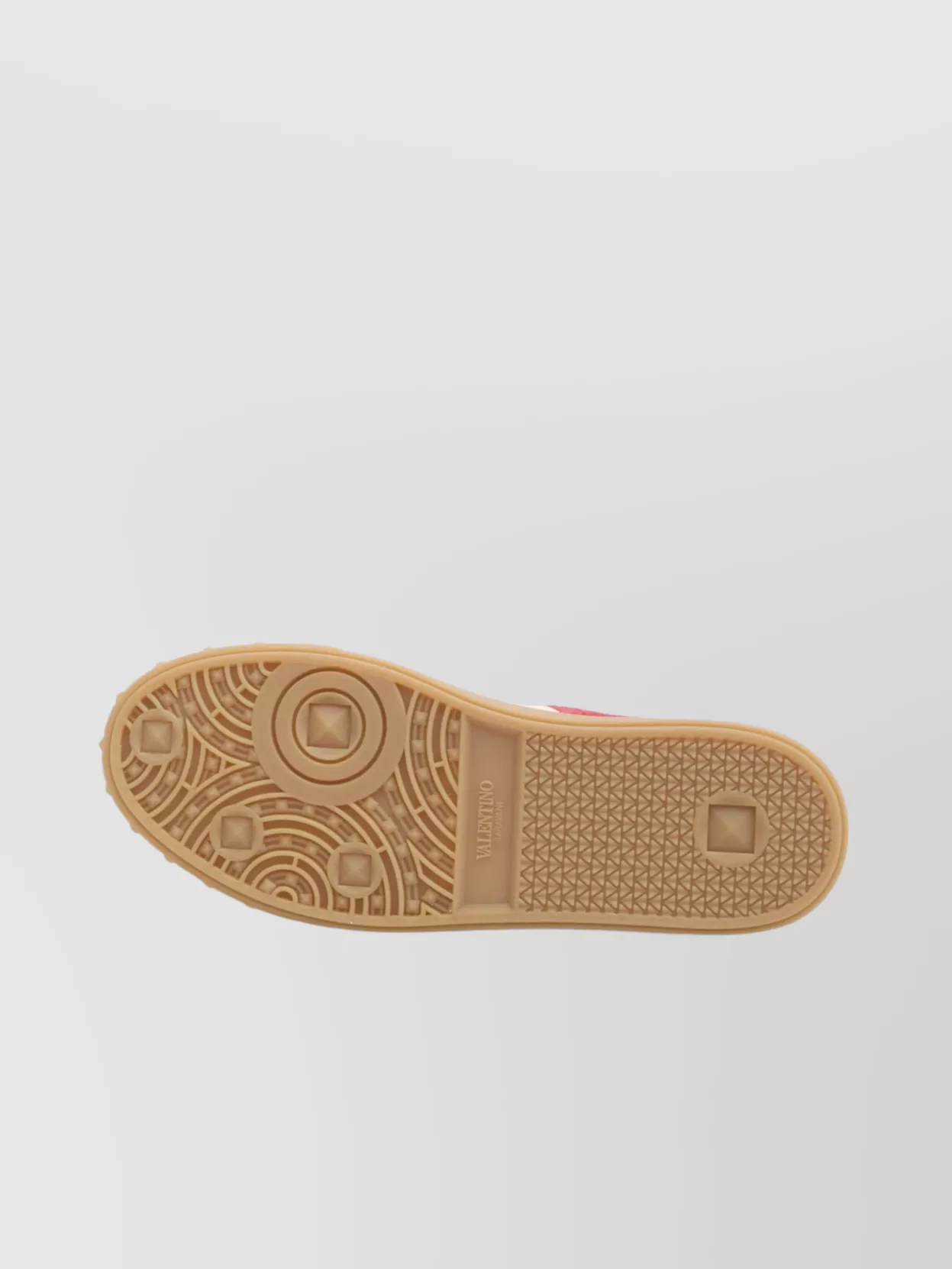 Valentino Garavani Low Top Sneakers In Leather And Rubber