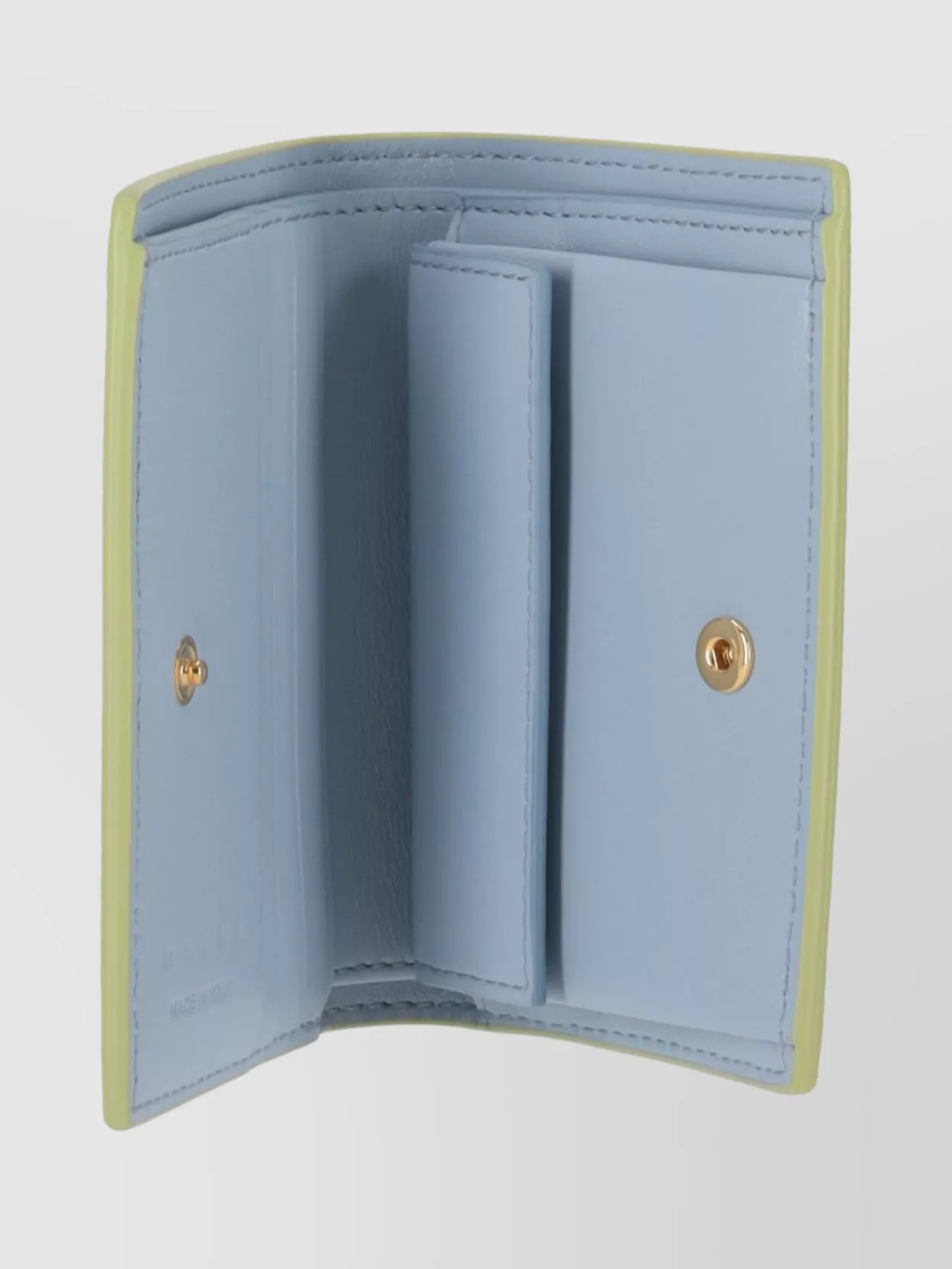 Marni Compact Wallet Featuring Contrast Stitching