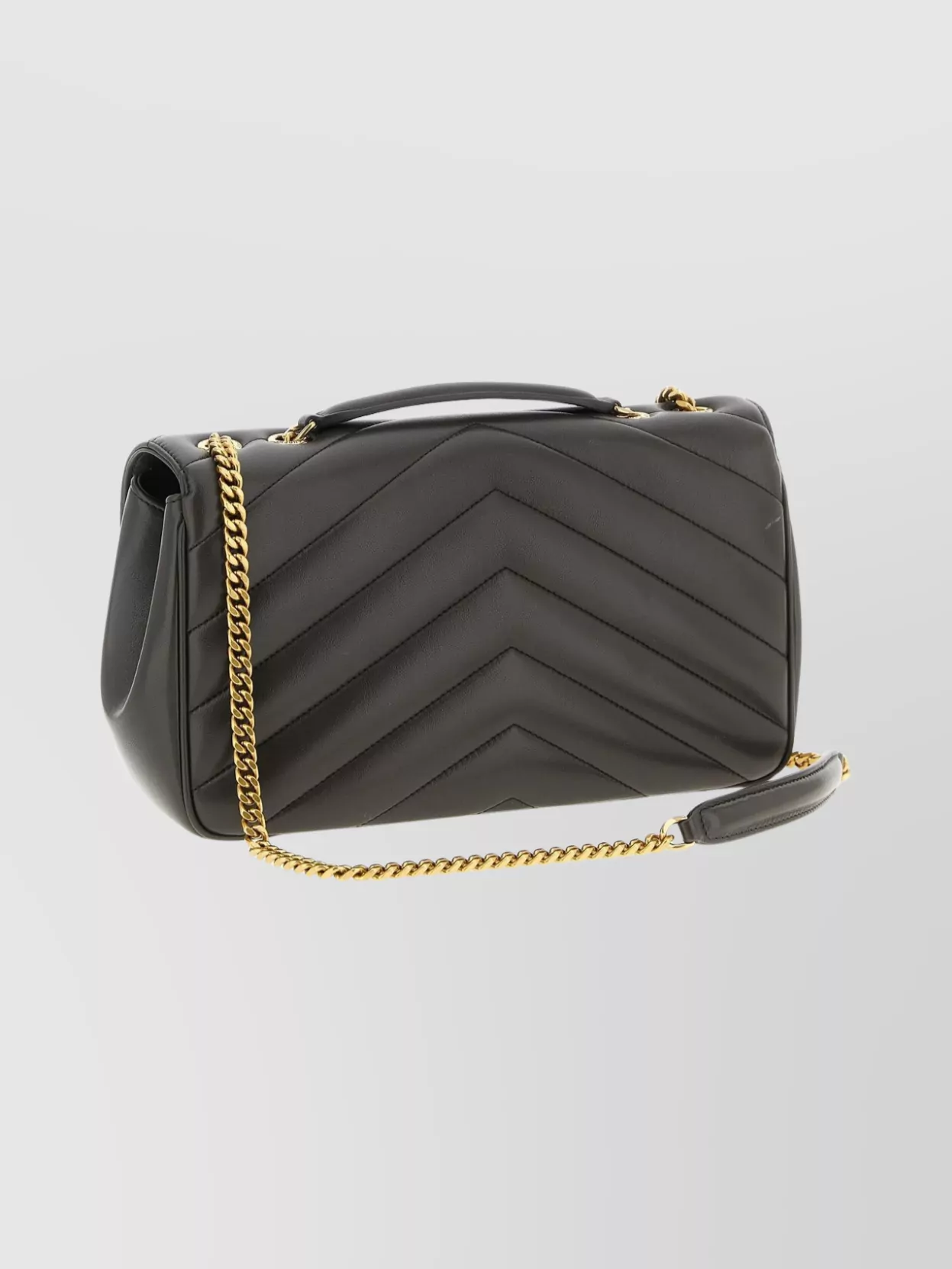 Saint Laurent Medium Shoulder Bag Featuring Chain Strap