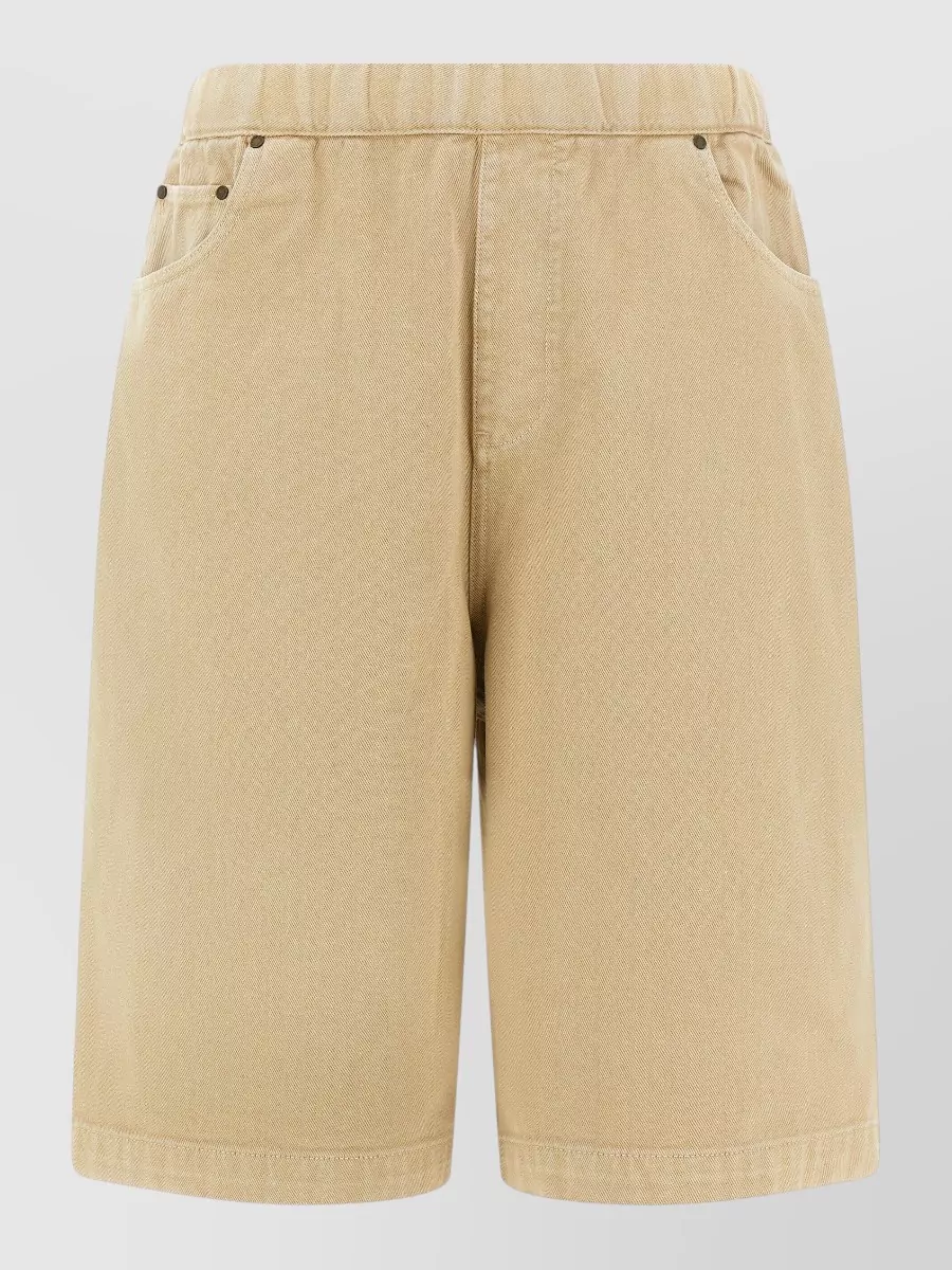 Entire Studios cotton wide-leg bermuda shorts