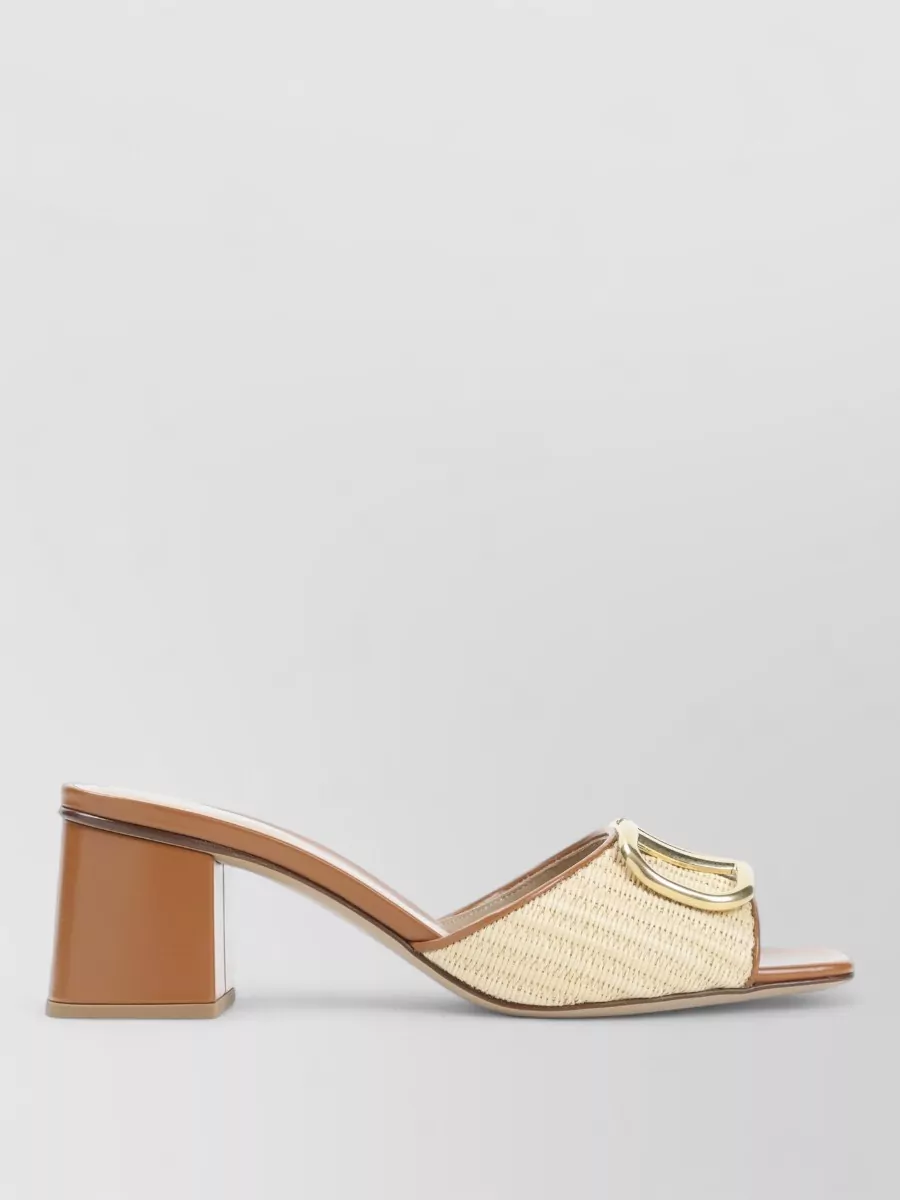 Valentino Garavani heeled slide sandals