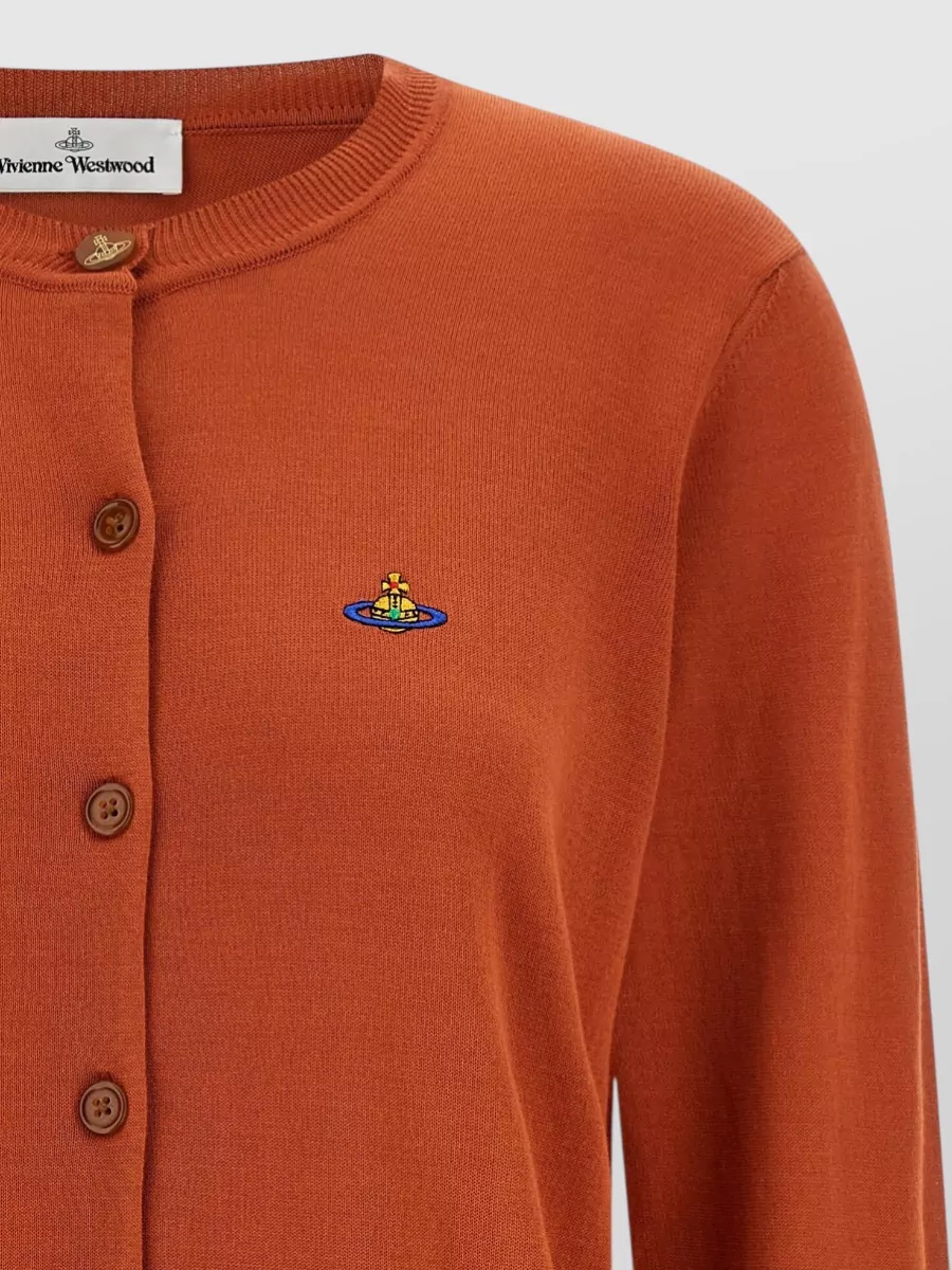 Vivienne Westwood Bea Cotton Crew Neck Cardigan