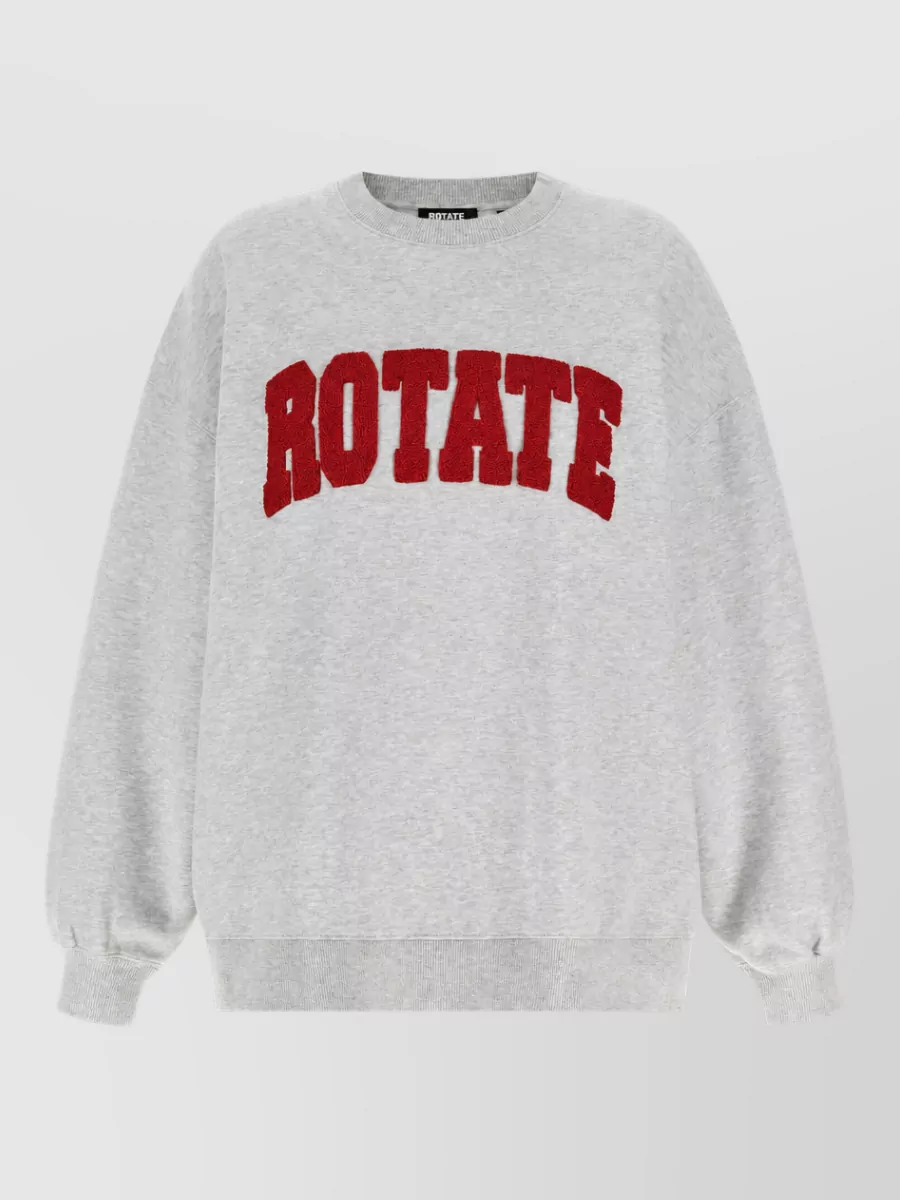 Rotate Birger Christensen logo sweatshirt